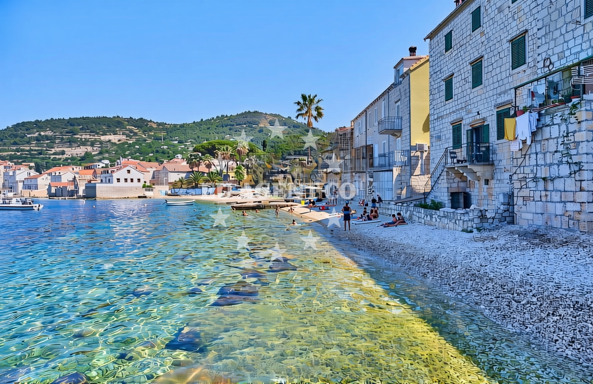Additional view of Policija, Vis (Vis) Beach in Policija