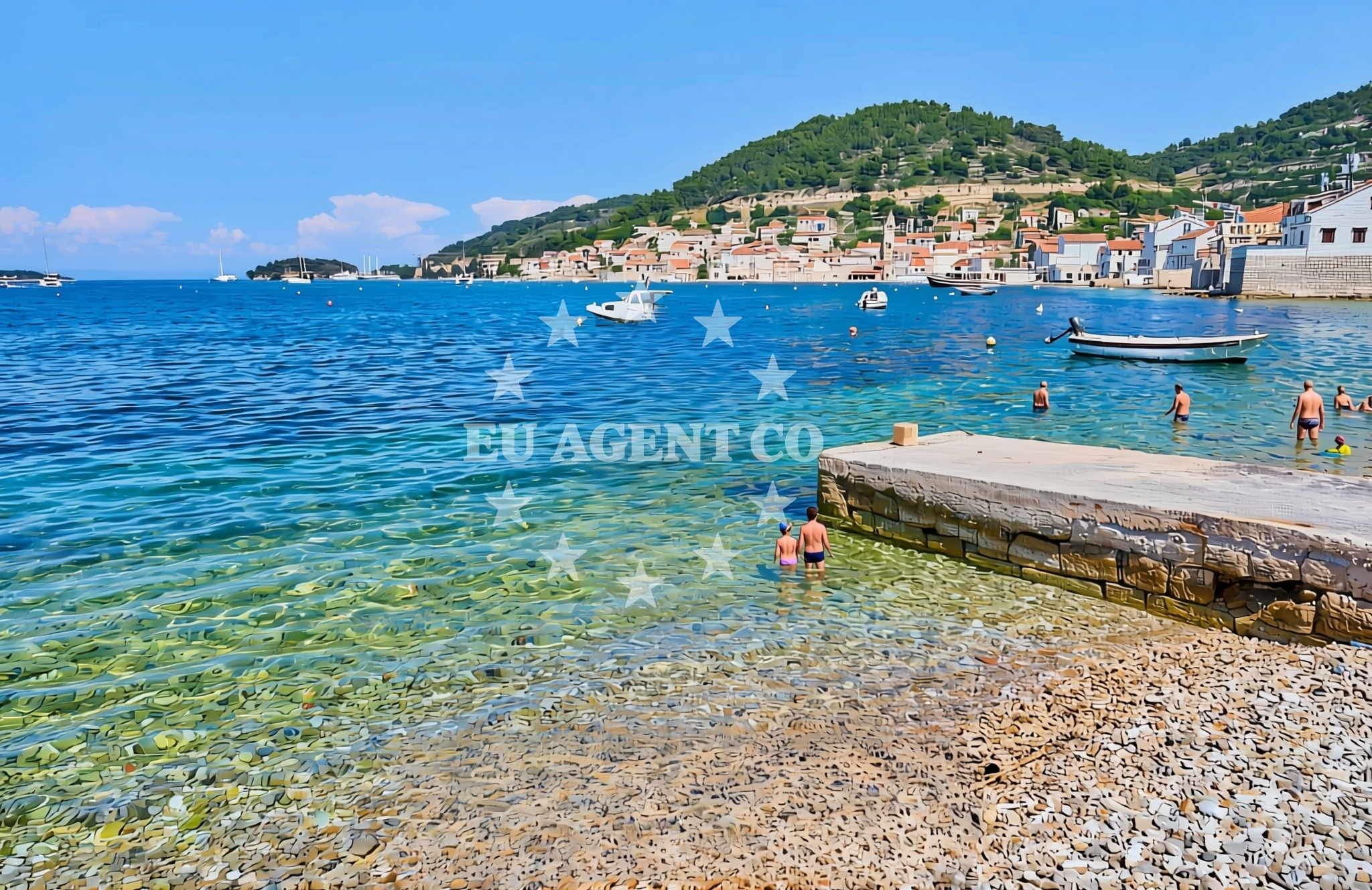 Additional view of Policija, Vis (Vis) Beach in Policija