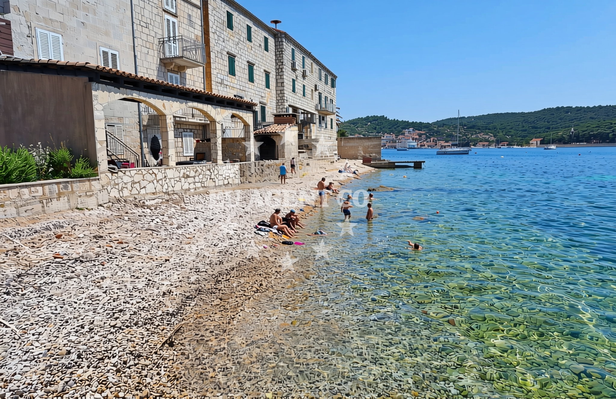 Additional view of Policija, Vis (Vis) Beach in Policija