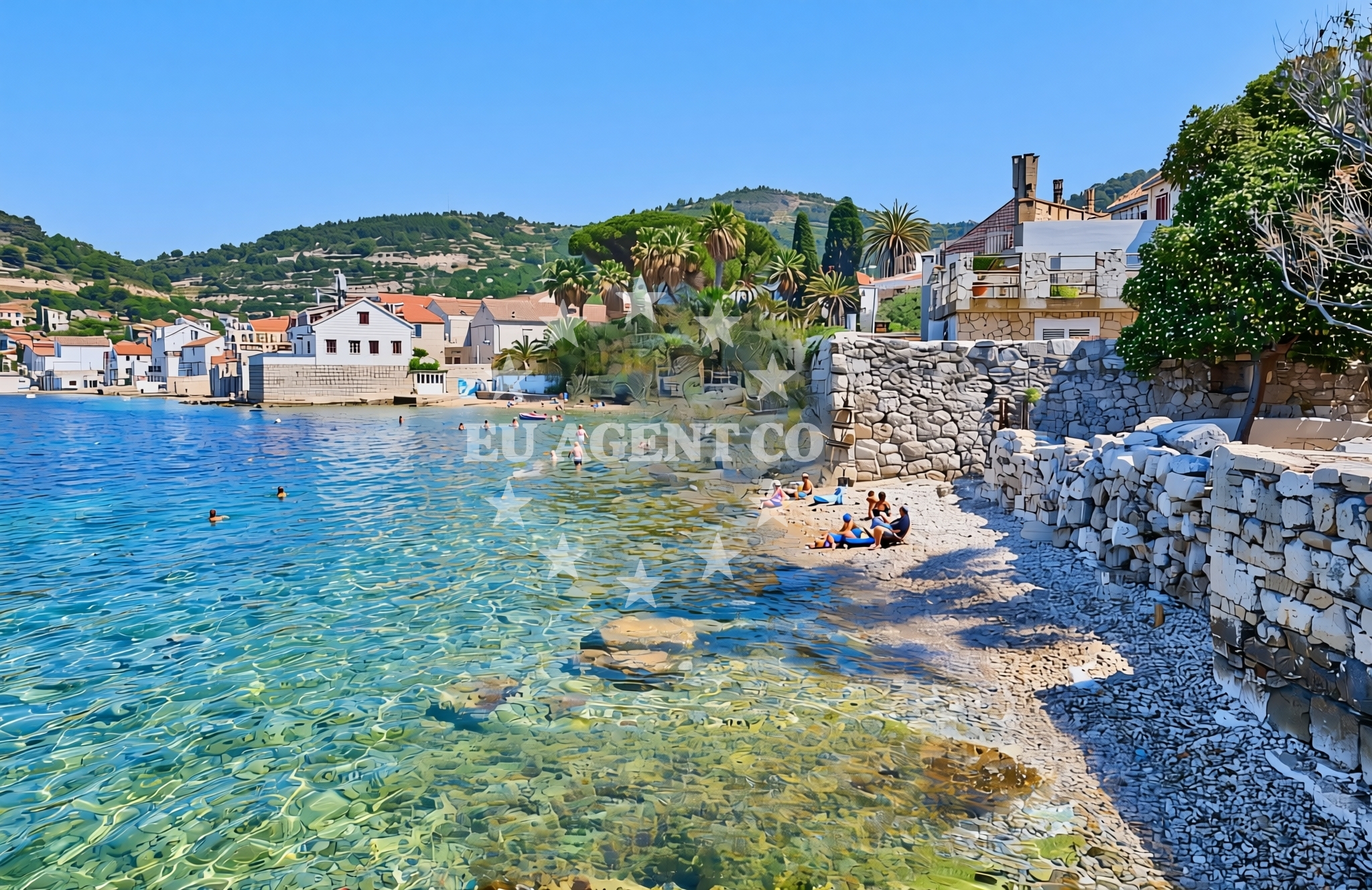 Additional view of Policija, Vis (Vis) Beach in Policija