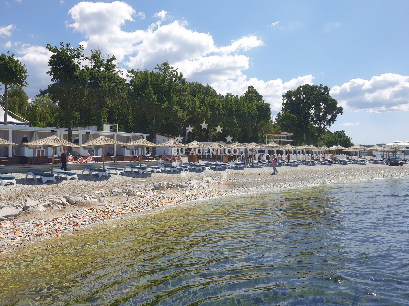 Additional view of Polidor beach in 15 Coki ulica, Funtana