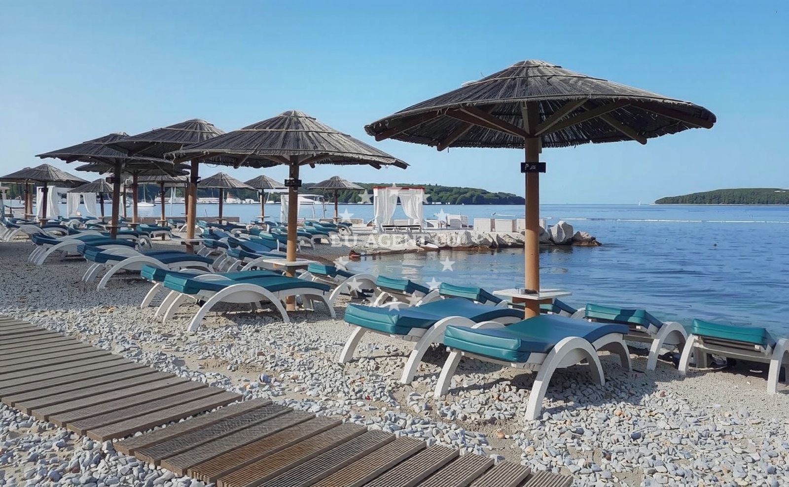 Additional view of Polidor beach in 15 Coki ulica, Funtana
