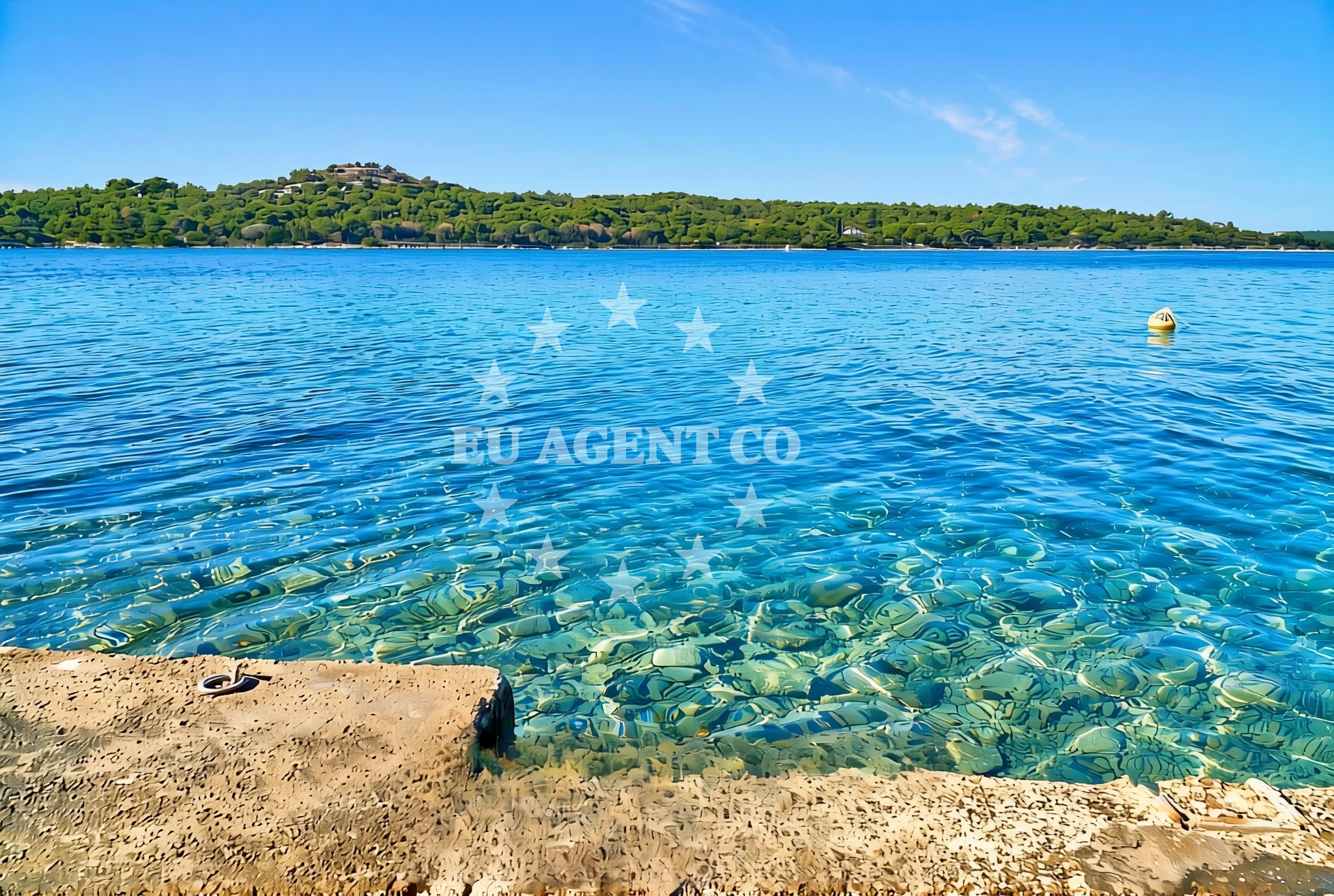 Additional view of Poljana jug, Mali Lošinj (Lošinj) Beach in Poljana jug
