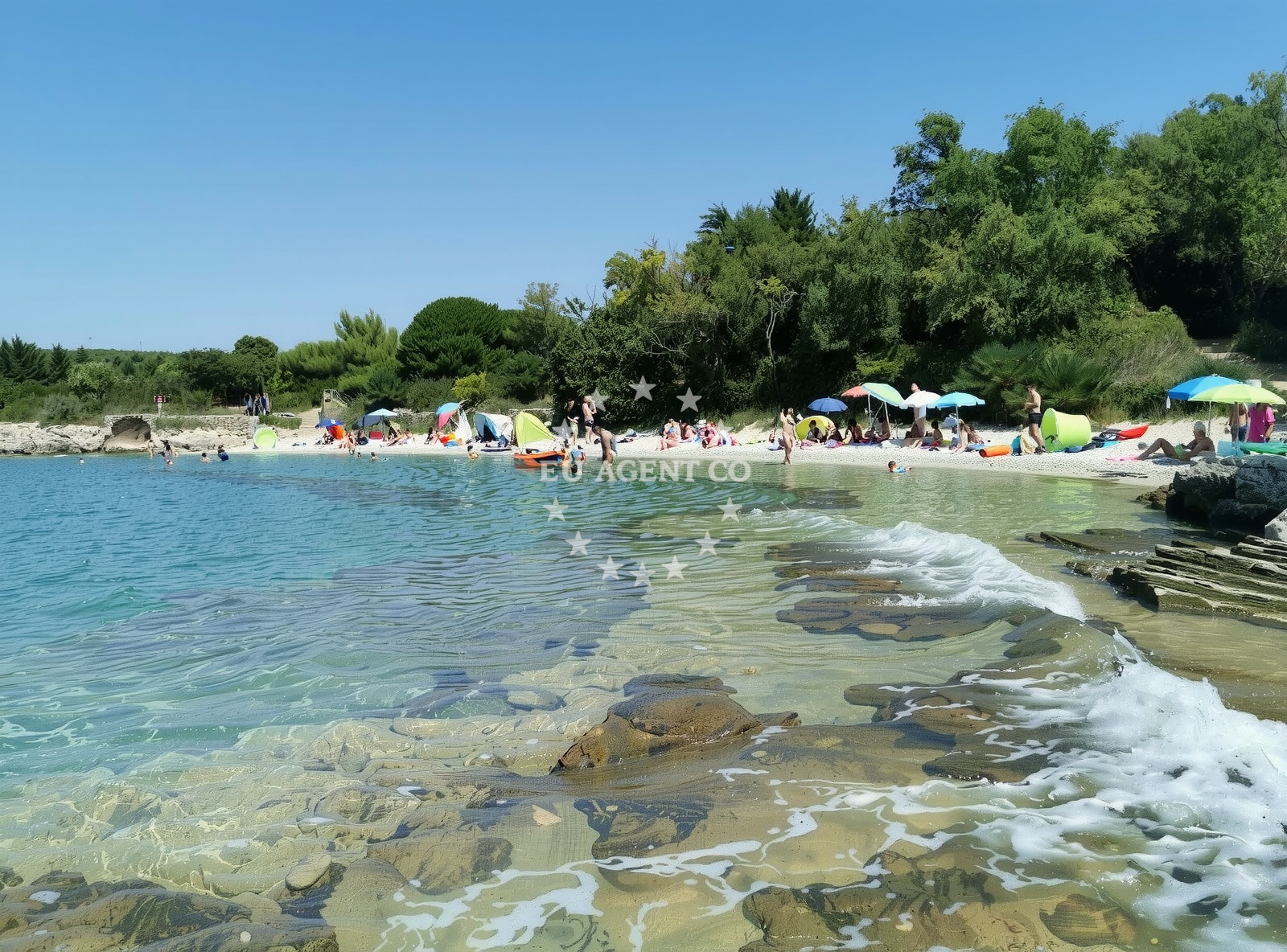 Additional view of Polje beach in 218 Selo 1, Premantura