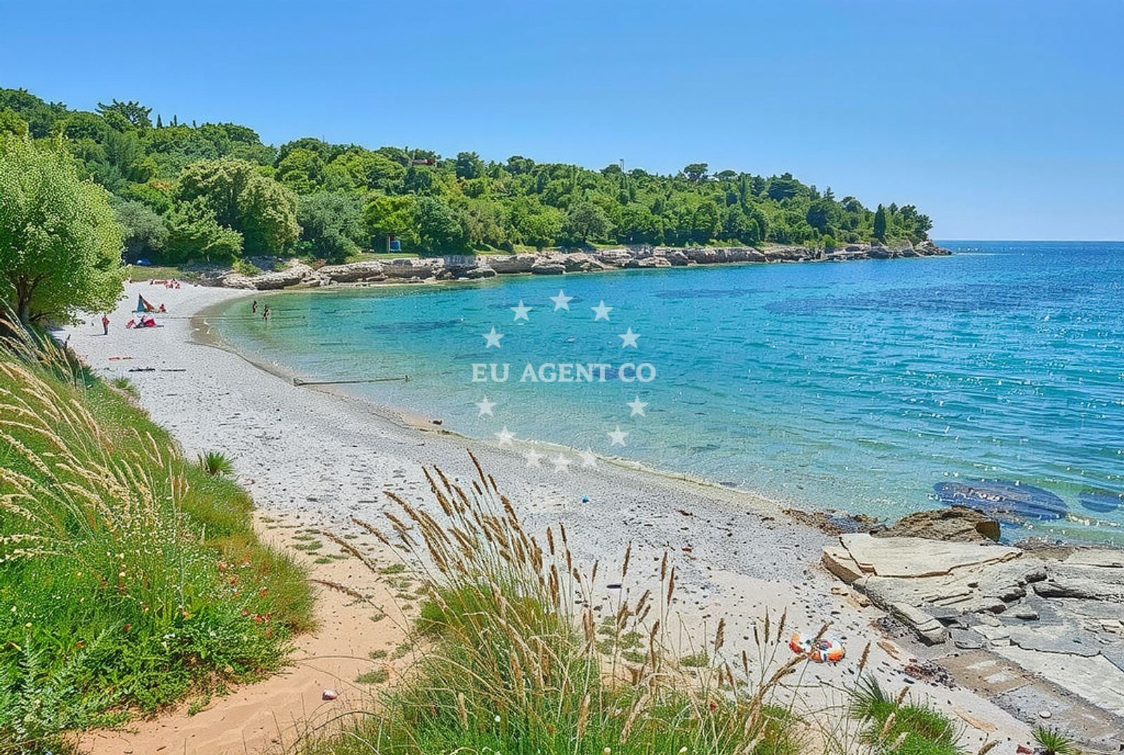 Additional view of Polje beach in 218 Selo 1, Premantura
