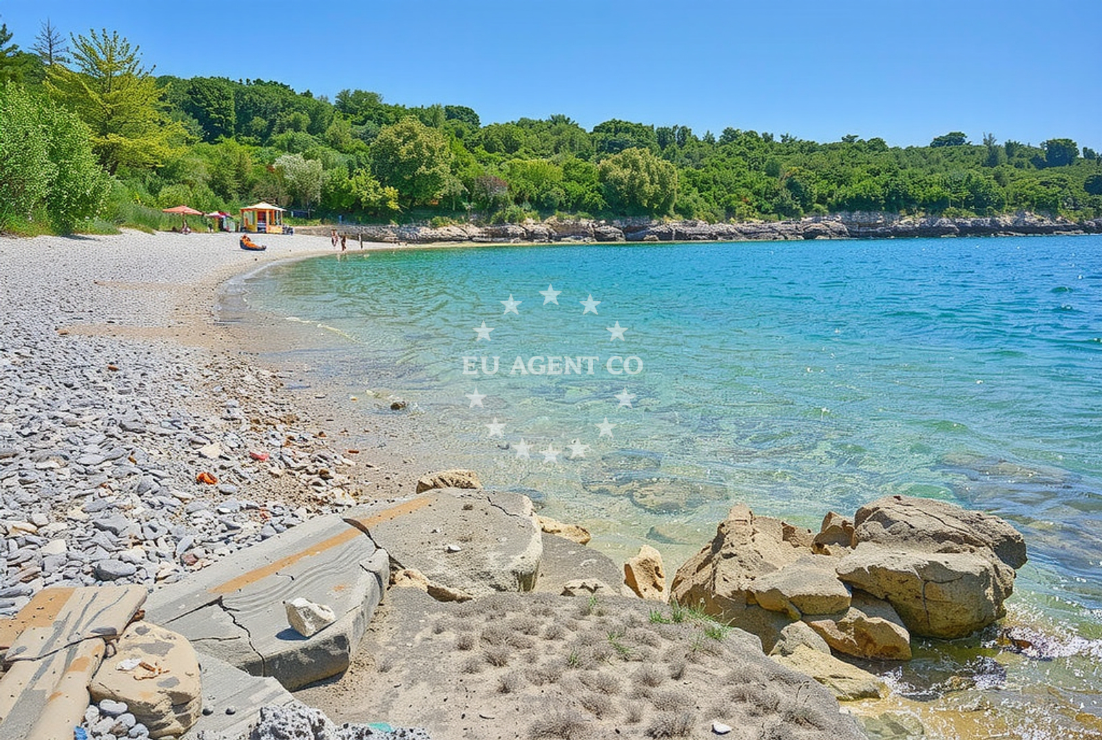 Additional view of Polje beach in 218 Selo 1, Premantura