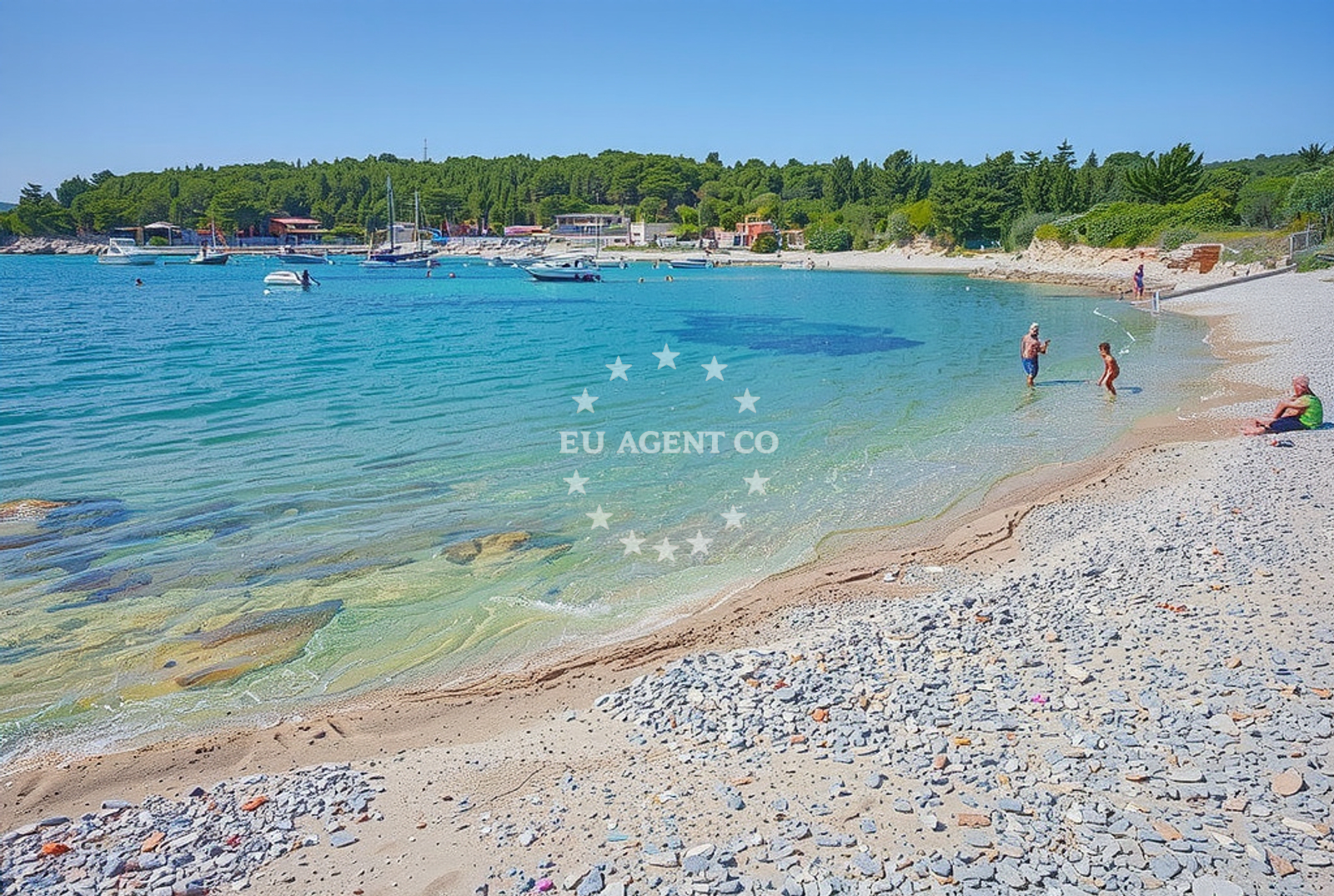 Additional view of Polje beach in 218 Selo 1, Premantura