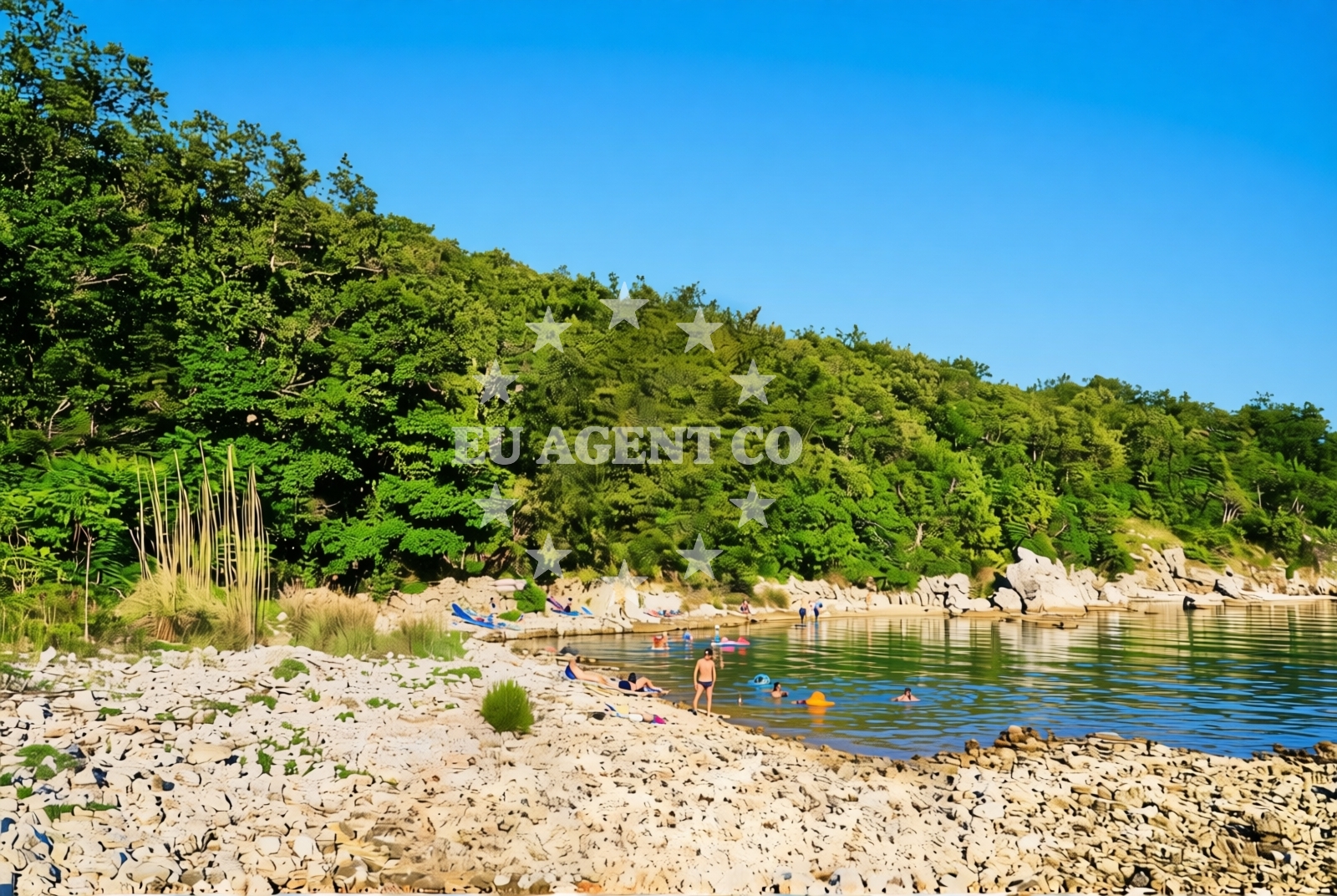 Additional view of Polje (Dobrinj) (Krk): beaches and coves (4) in Polje (Dobrinj) (Krk)