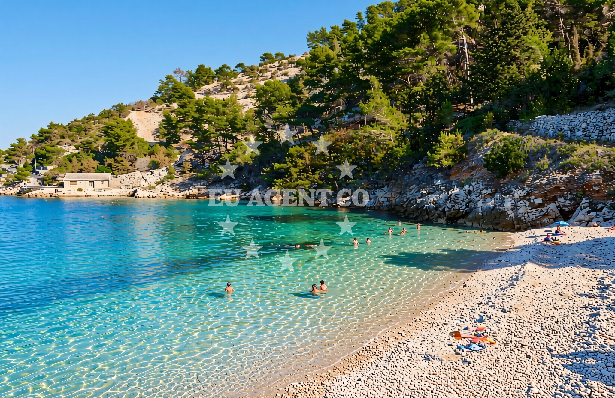 Additional view of Poljica (Jelsa) (Hvar): beaches and coves (2) in Poljica (Jelsa) (Hvar)