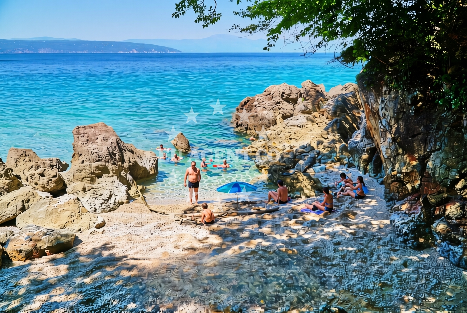 Additional view of Poljica (Krk): beaches and coves (1) in Poljica (Krk)
