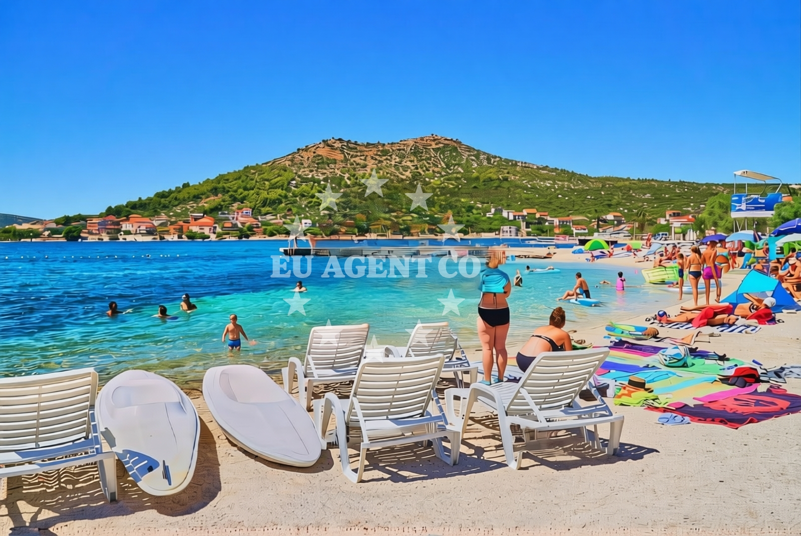 Additional view of Poljica (Marina): beaches and coves (1) in Poljica (Marina)