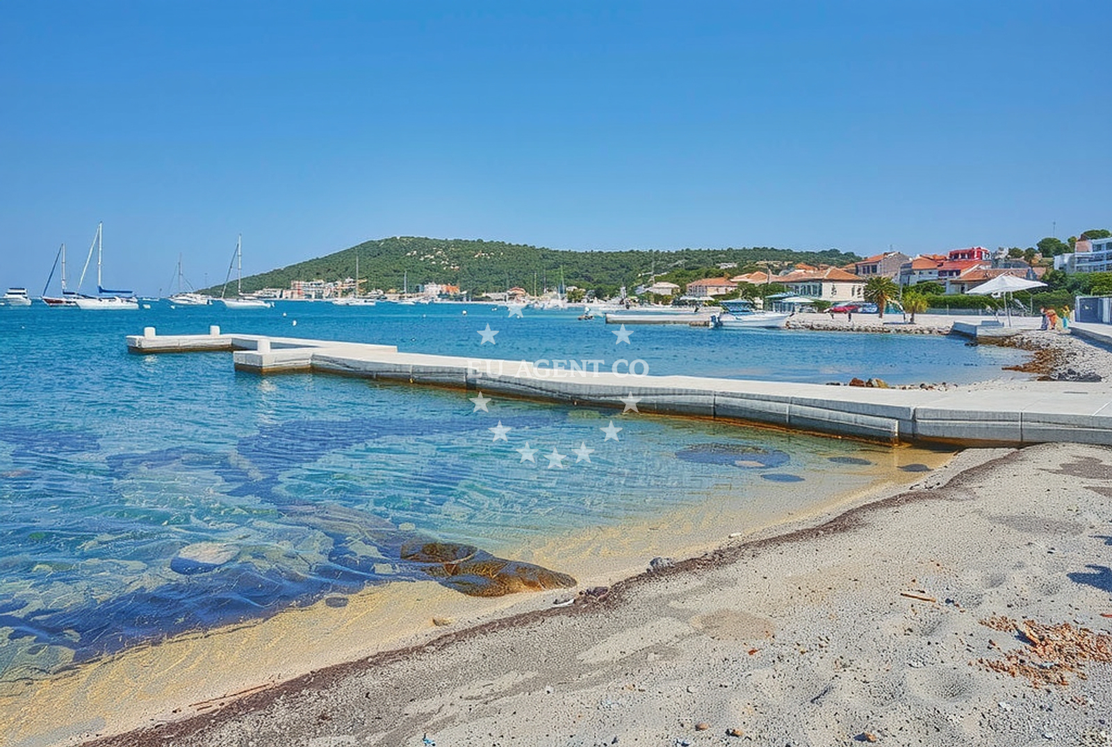 Additional view of Polokva Beach in Put sela 2, Kaprije, Kaprije