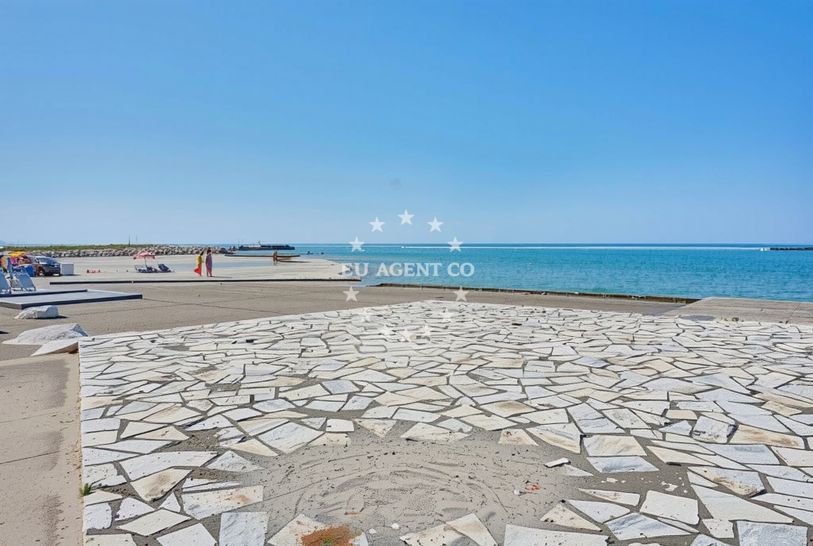 Additional view of Polynesia beach in Umaska 2/A, Umag