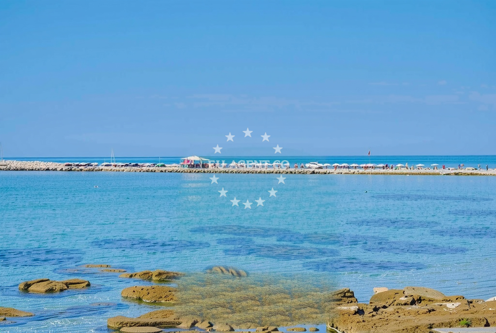 Additional view of Polynesia beach in Umaska 2/A, Umag