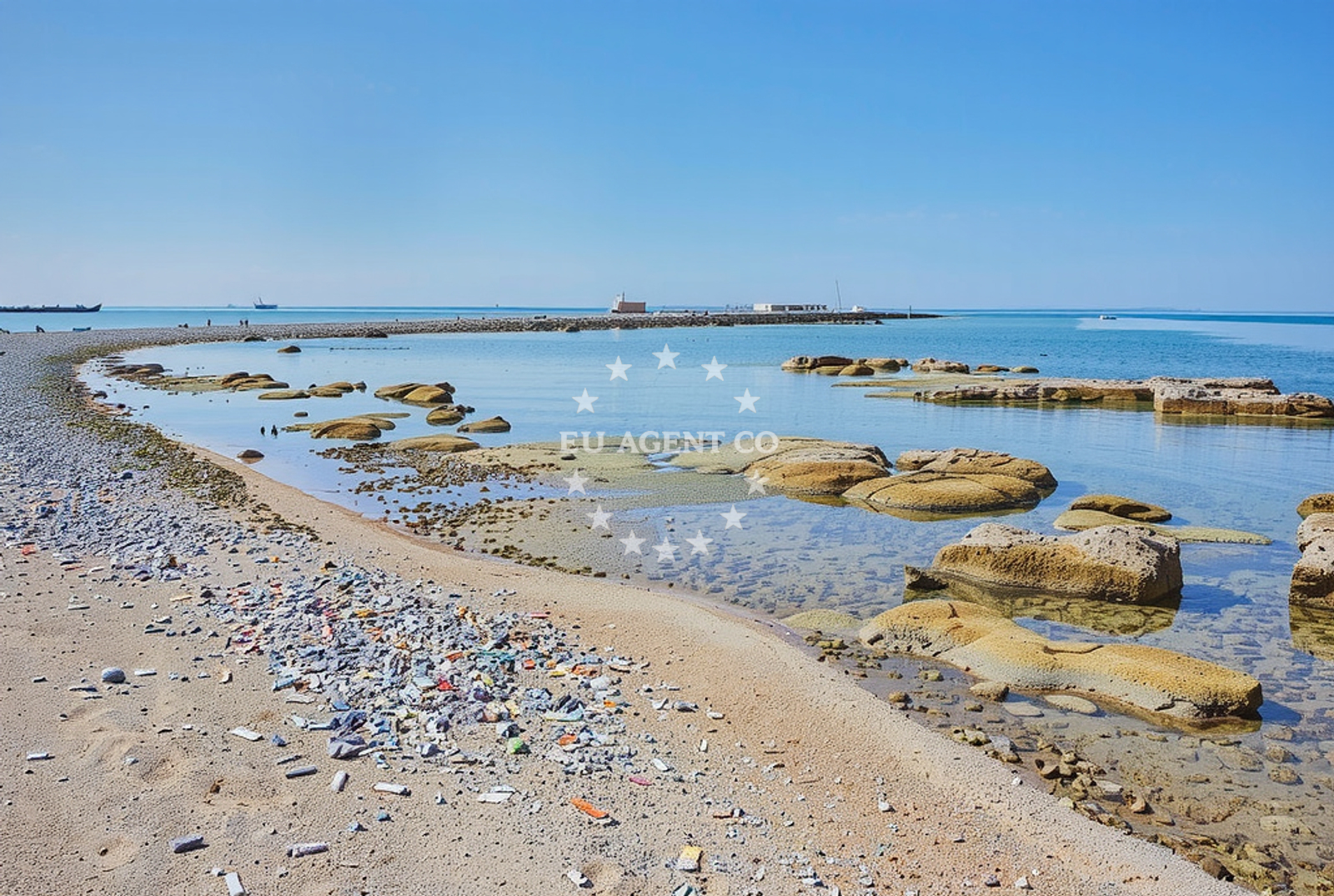 Additional view of Polynesia beach in Umaska 2/A, Umag