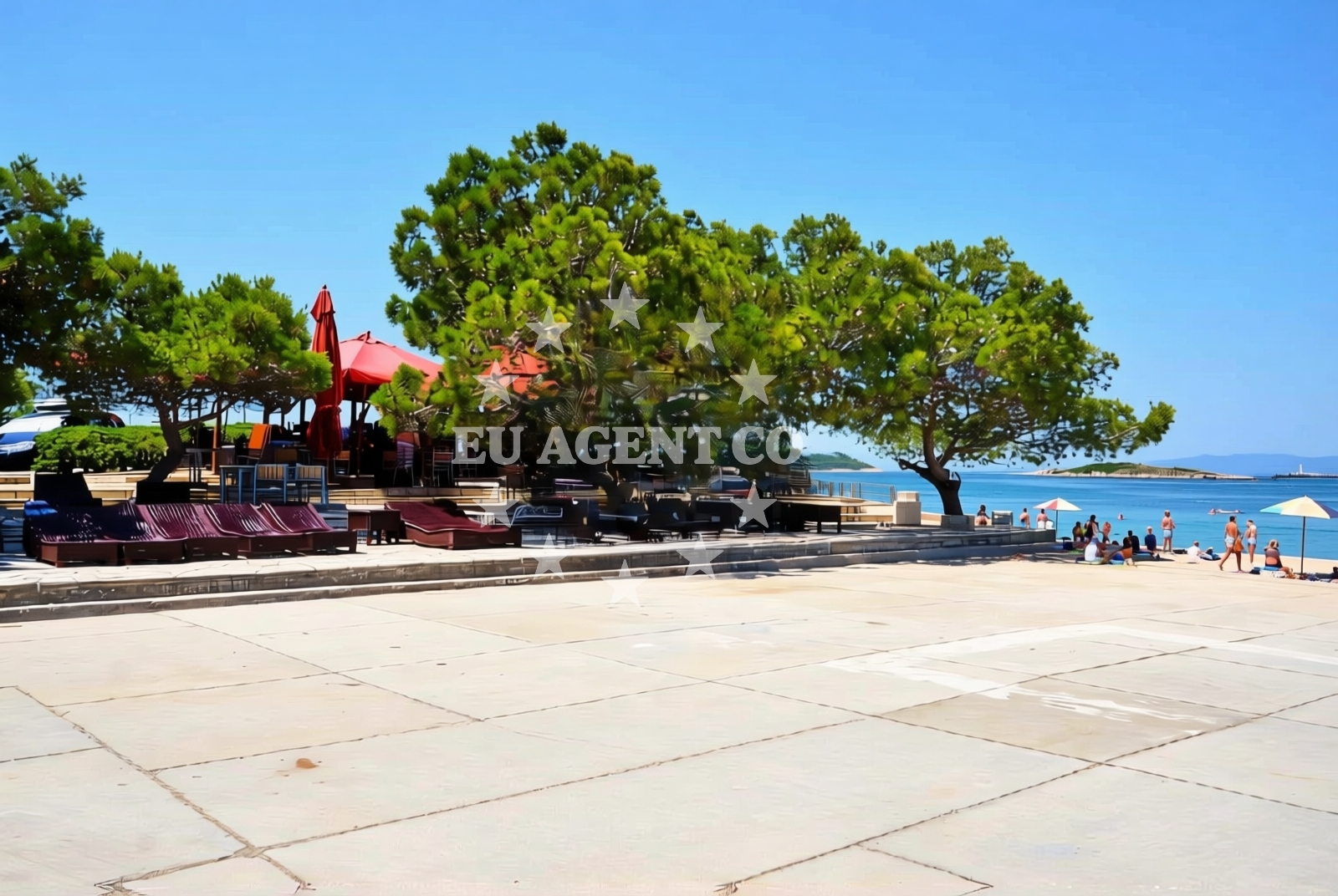 Additional view of Pomena (Mljet): beaches and coves (1) in Pomena (Mljet)