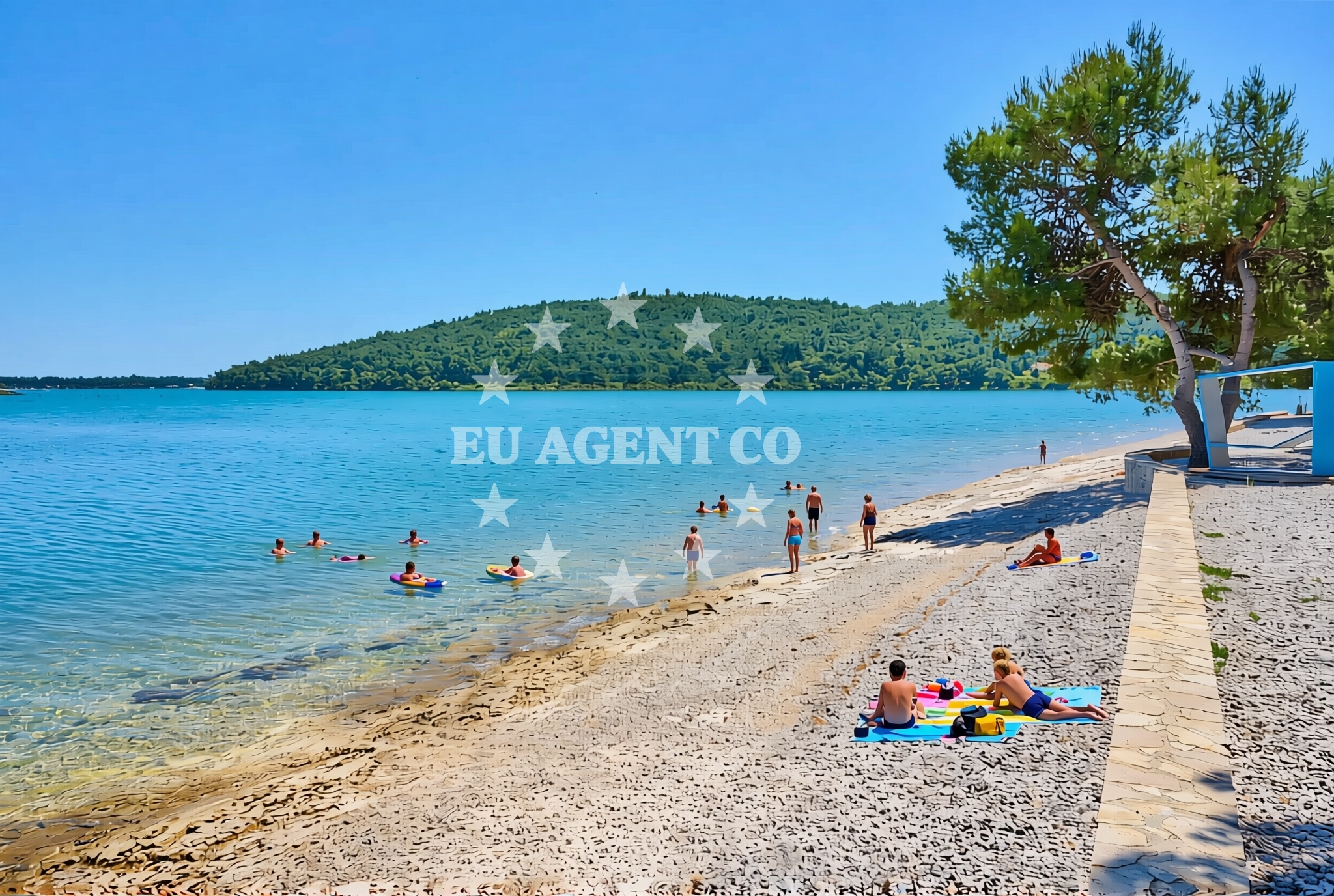 Additional view of Pomer: beaches and coves (3) in Pomer