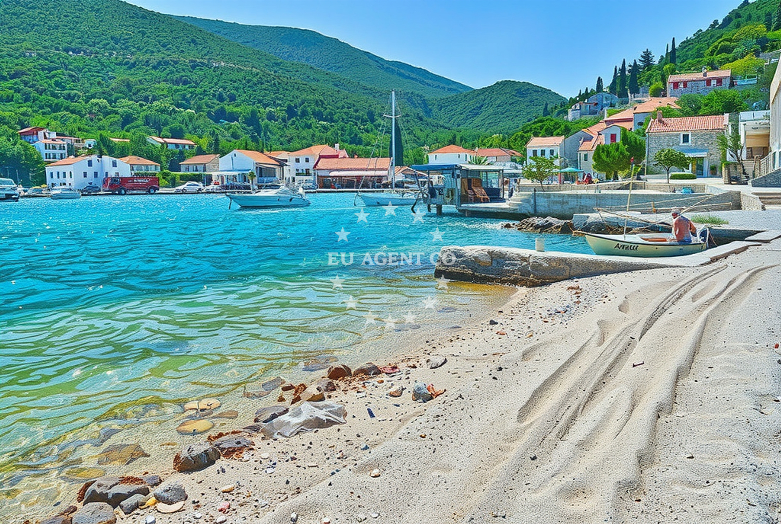Additional view of Ponta beach in Luka 70, Ston