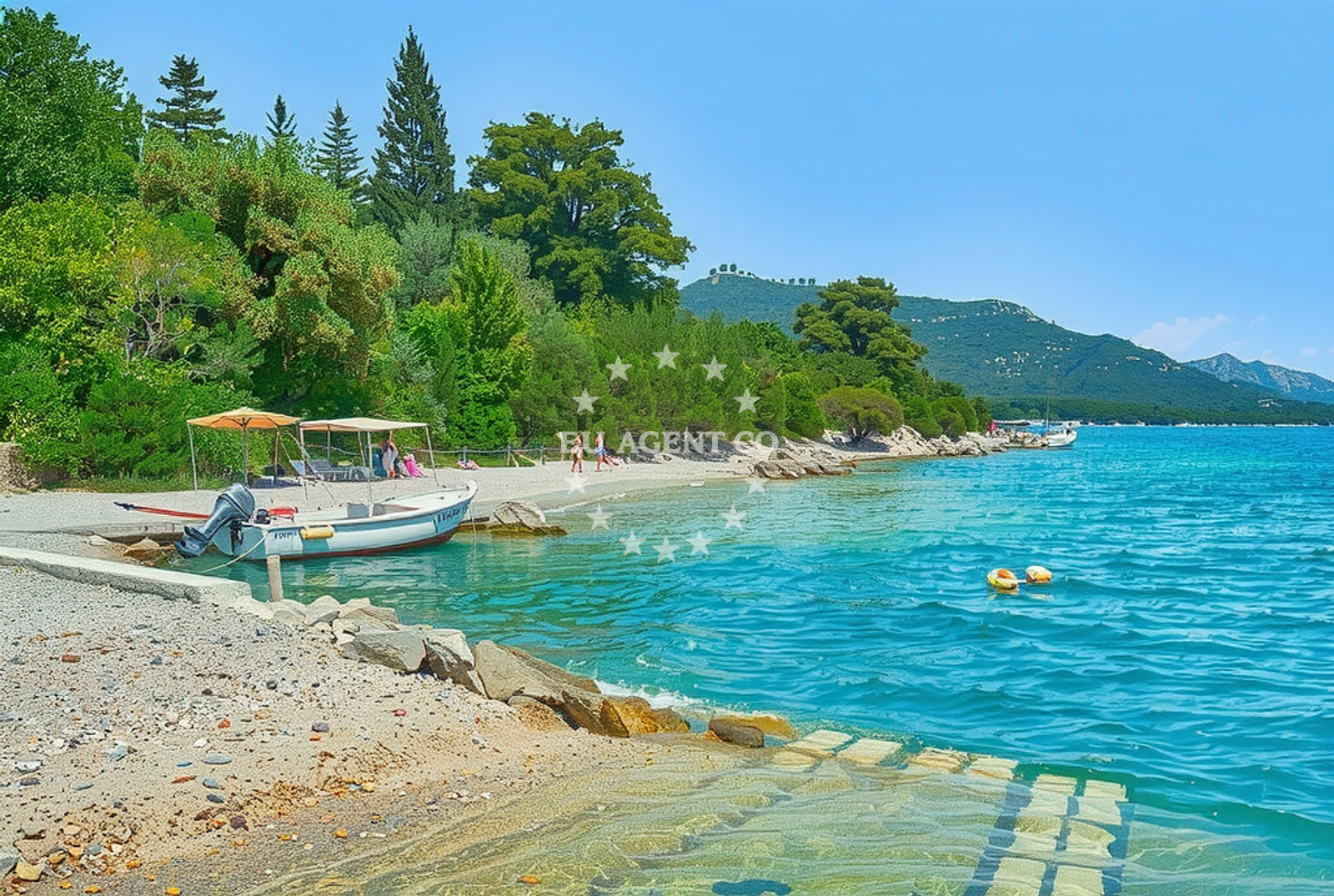 Additional view of Ponta beach in Luka 70, Ston