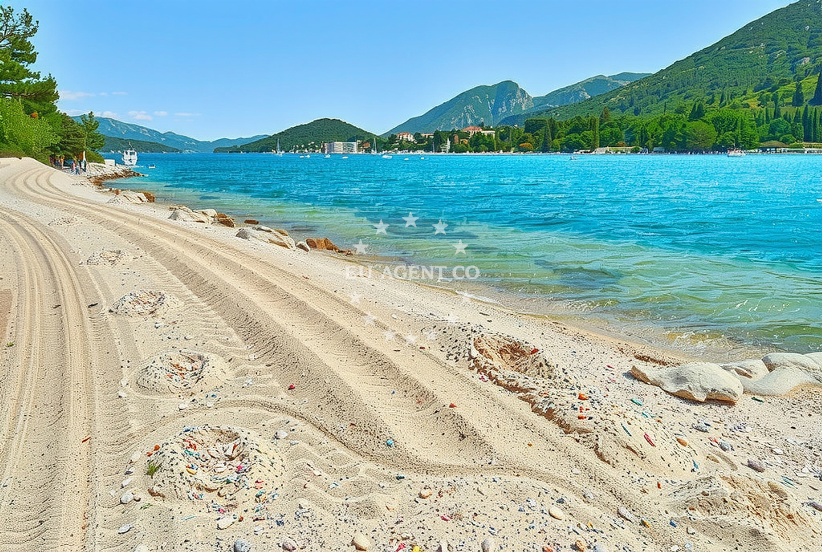 Additional view of Ponta beach in Luka 70, Ston