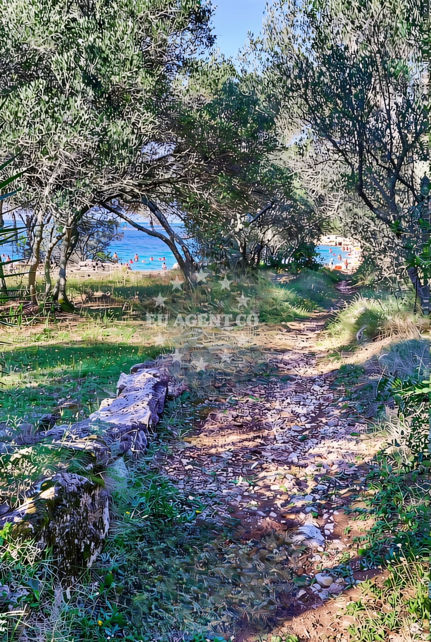 Additional view of Poplat sjever, Vela Luka (Korčula) Beach in Poplat sjever