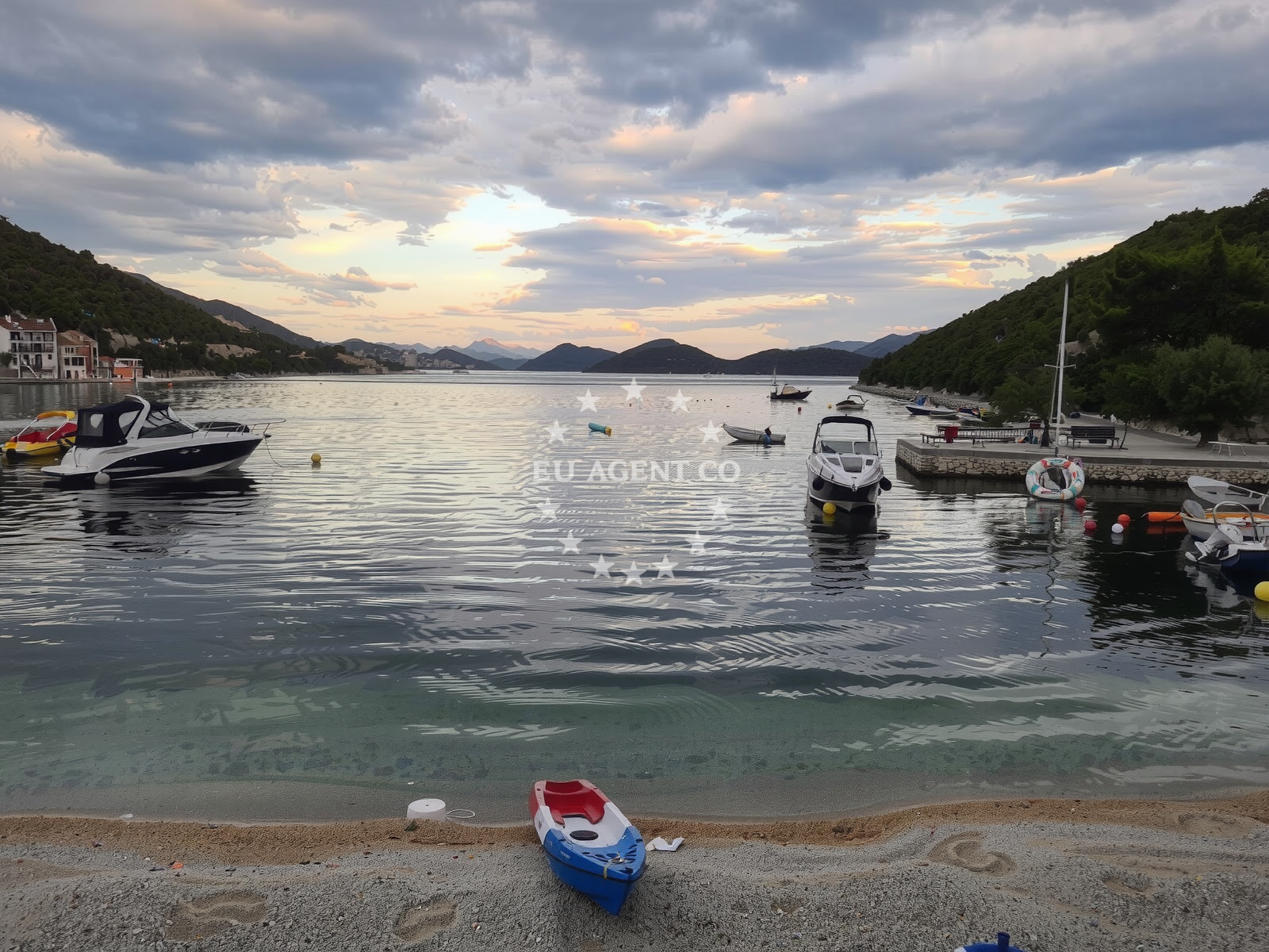 Sea and coastal view of Popova luka II in Duboka 10, Duboka