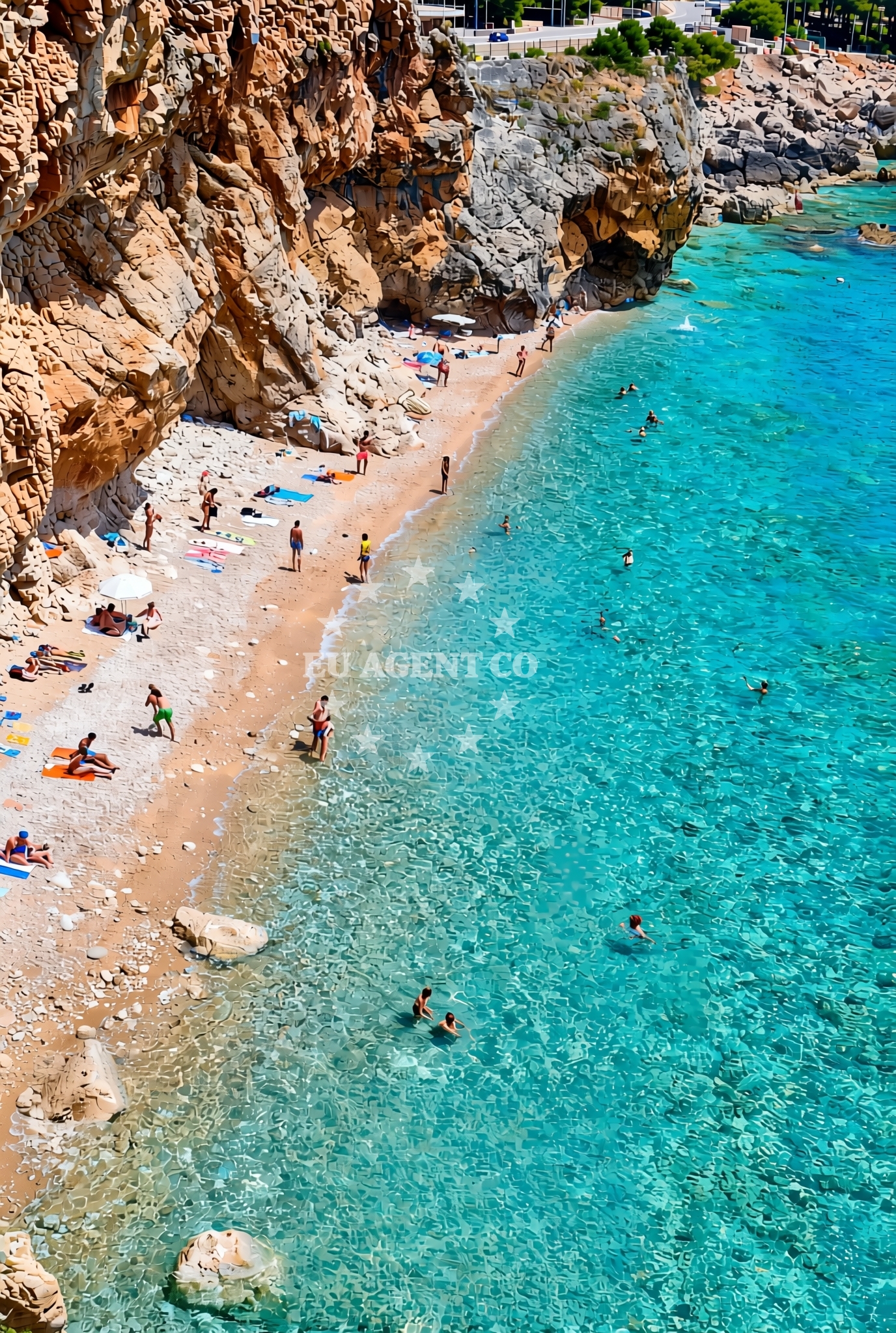 Additional view of Popovići (Konavle): beaches and coves (1) in Popovići (Konavle)