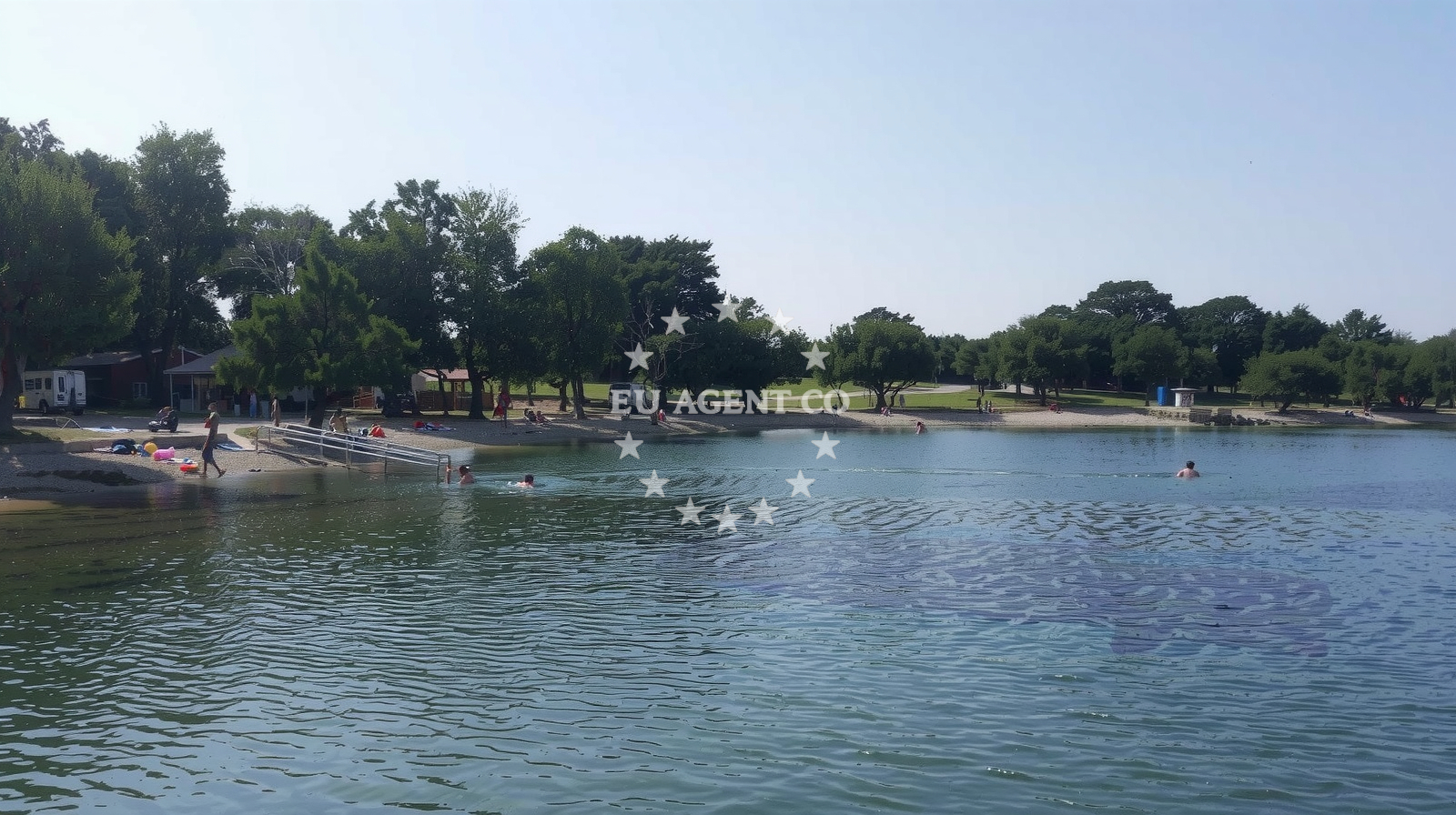 Sea and coastal view of Porat beach in Kadulja 12, Poreč
