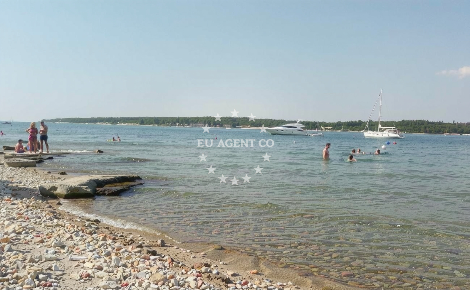 Additional view of Porat beach in Kadulja 12, Poreč