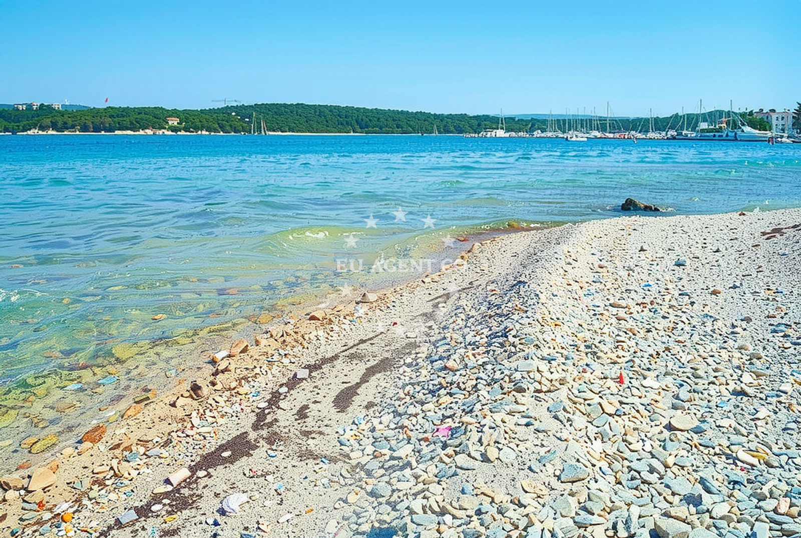 Additional view of Porat beach in Kadulja 12, Poreč