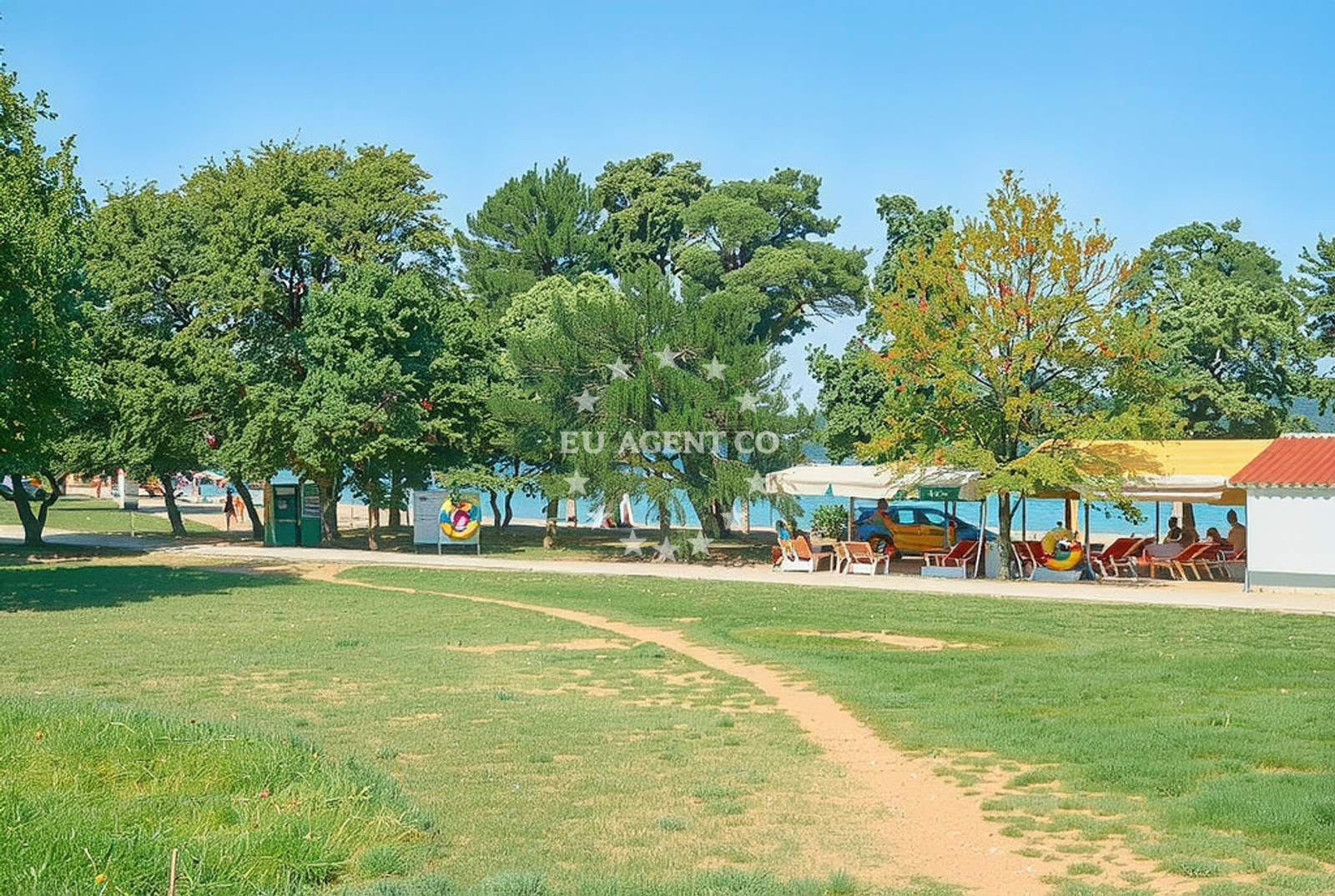 Additional view of Porat beach in Kadulja 12, Poreč