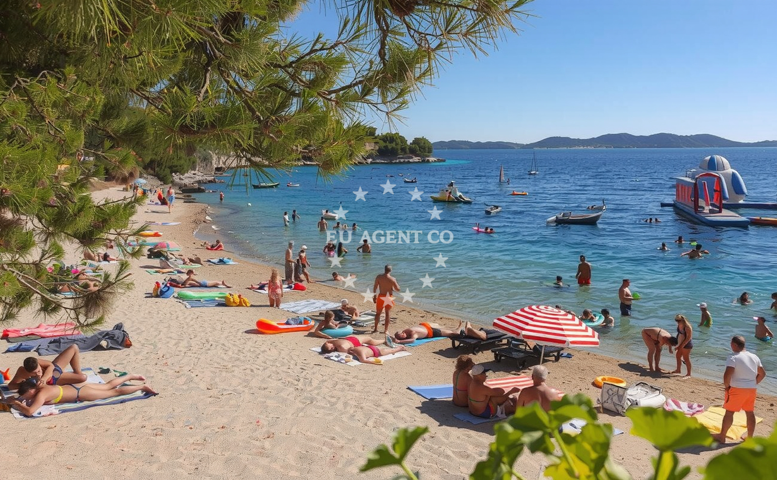 Additional view of Porat beach in 9a Put Malenice, Drage