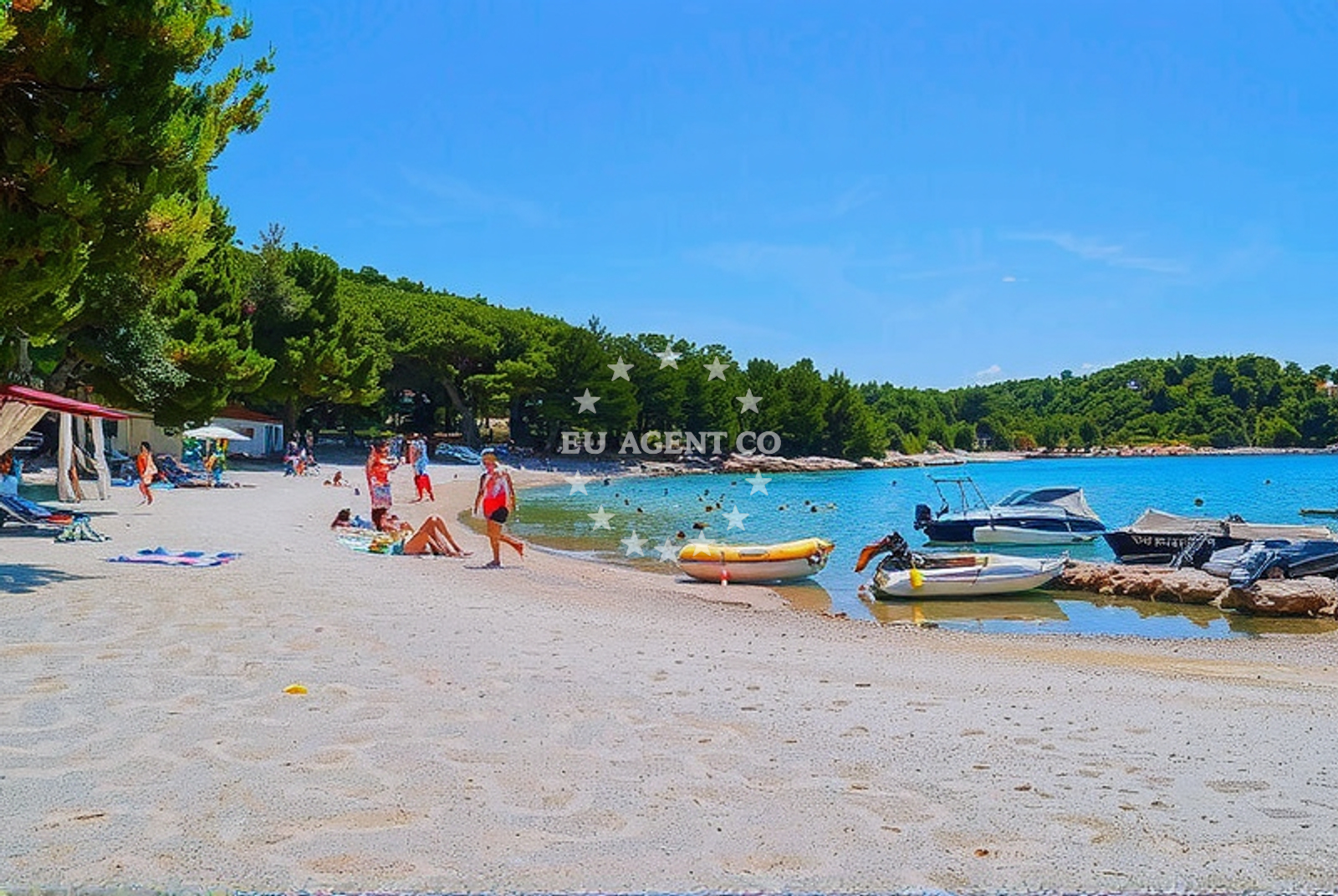 Additional view of Porat beach in 9a Put Malenice, Drage