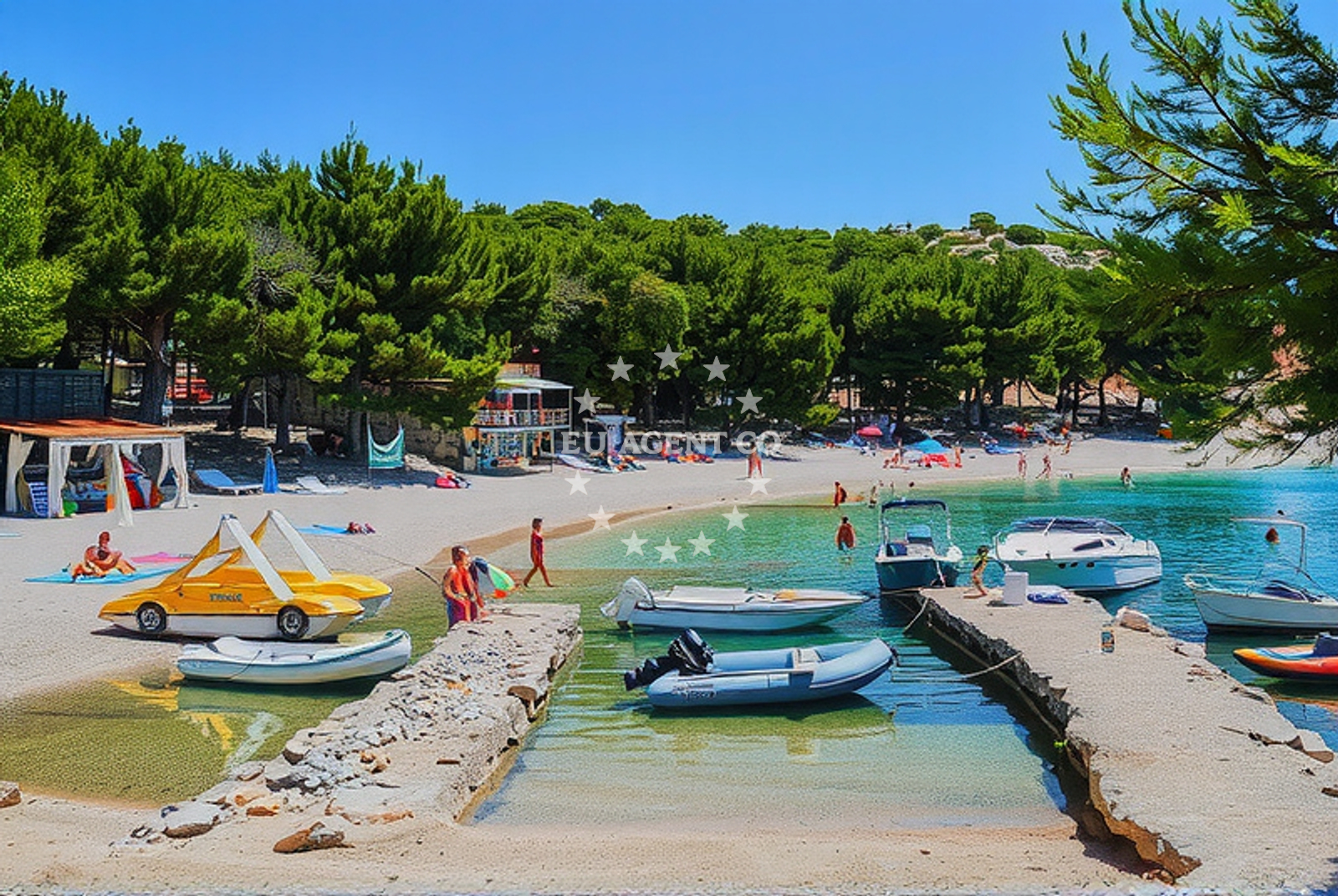 Additional view of Porat beach in 9a Put Malenice, Drage