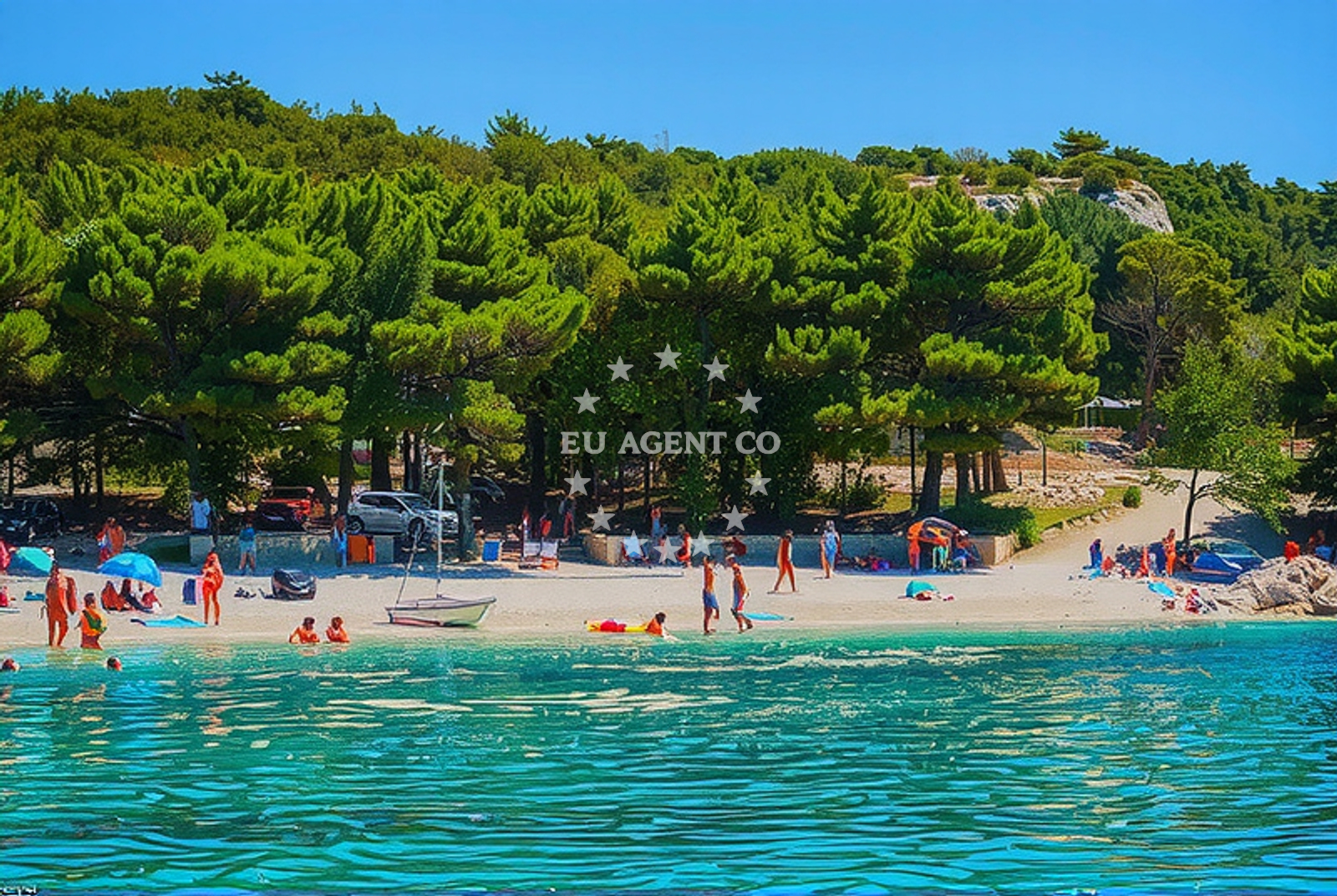 Additional view of Porat beach in 9a Put Malenice, Drage