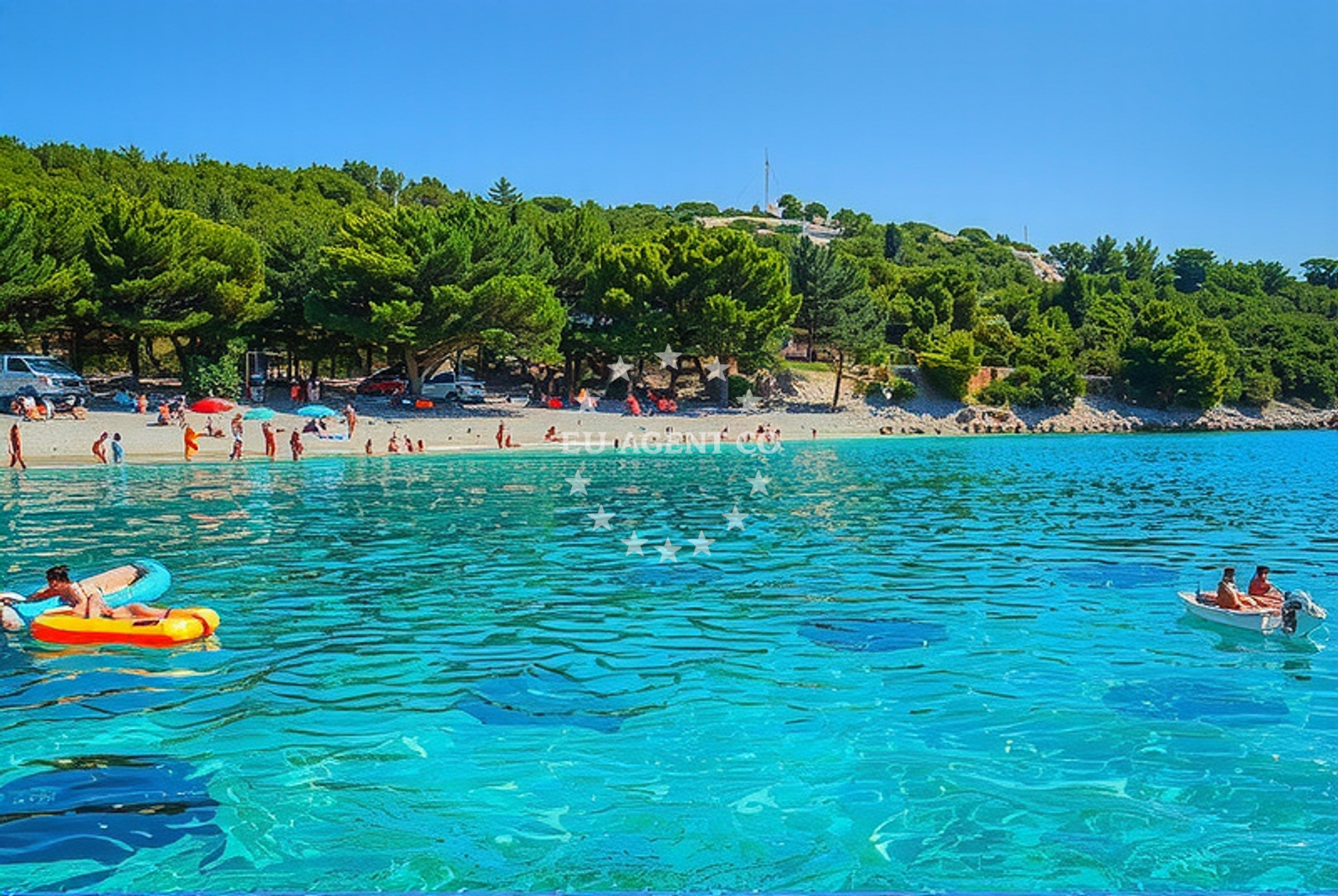 Additional view of Porat beach in 9a Put Malenice, Drage