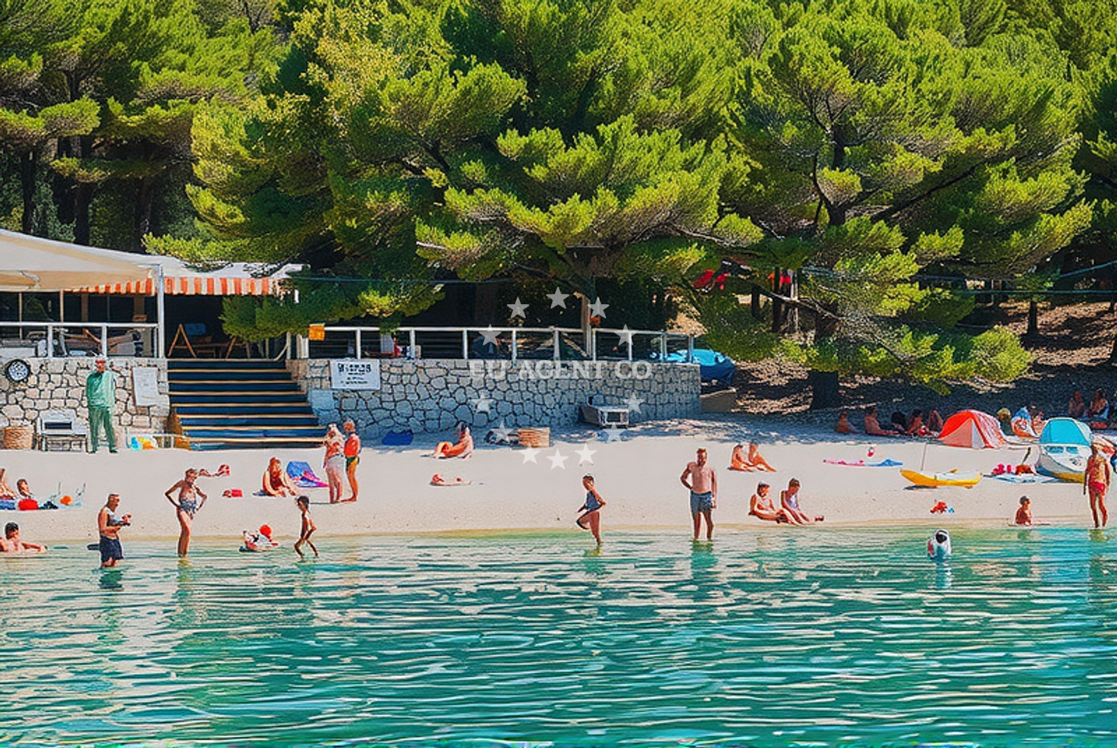 Additional view of Porat beach in 9a Put Malenice, Drage