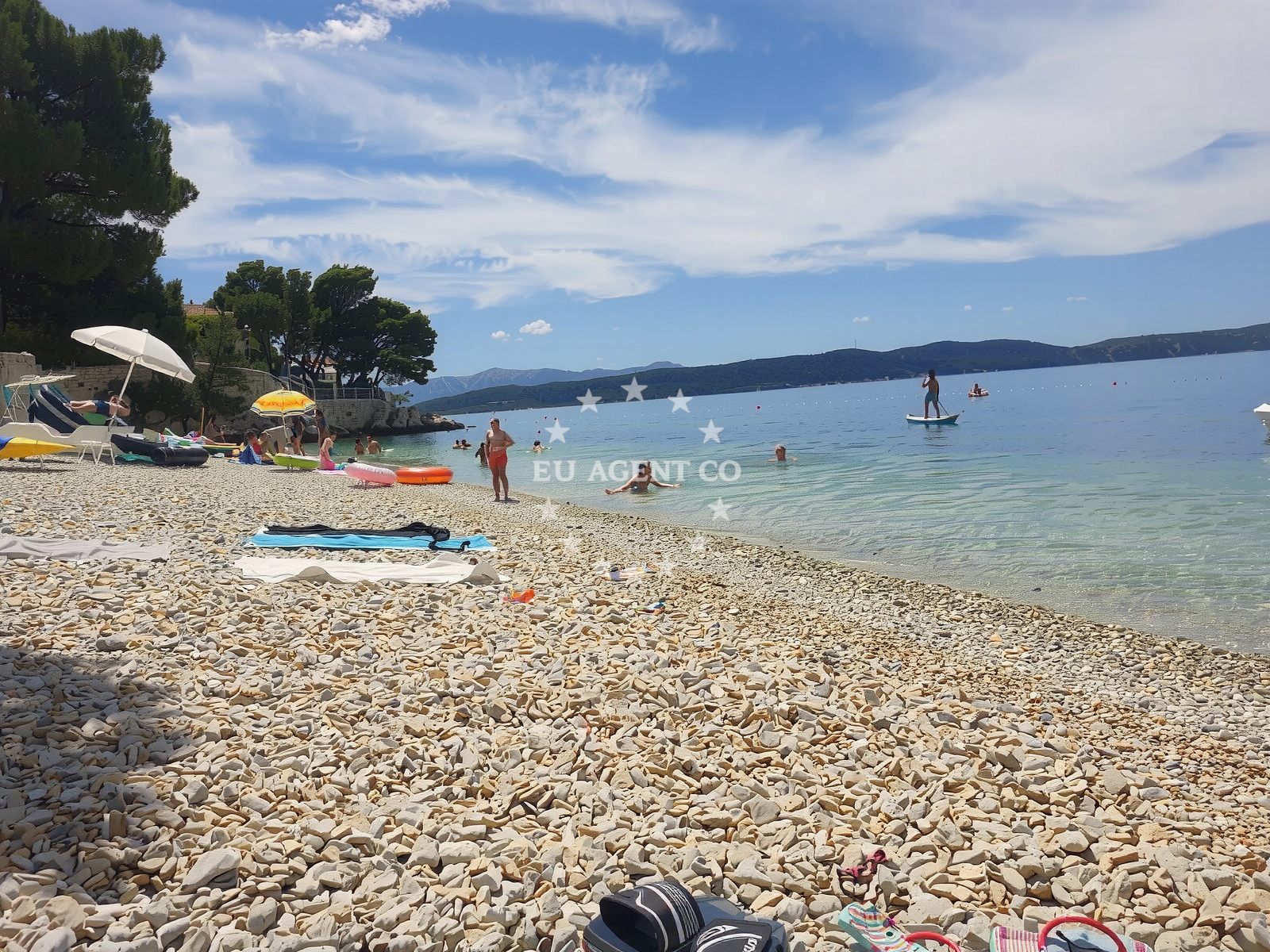 Additional view of Porat beach in Porat 116, Živogošće