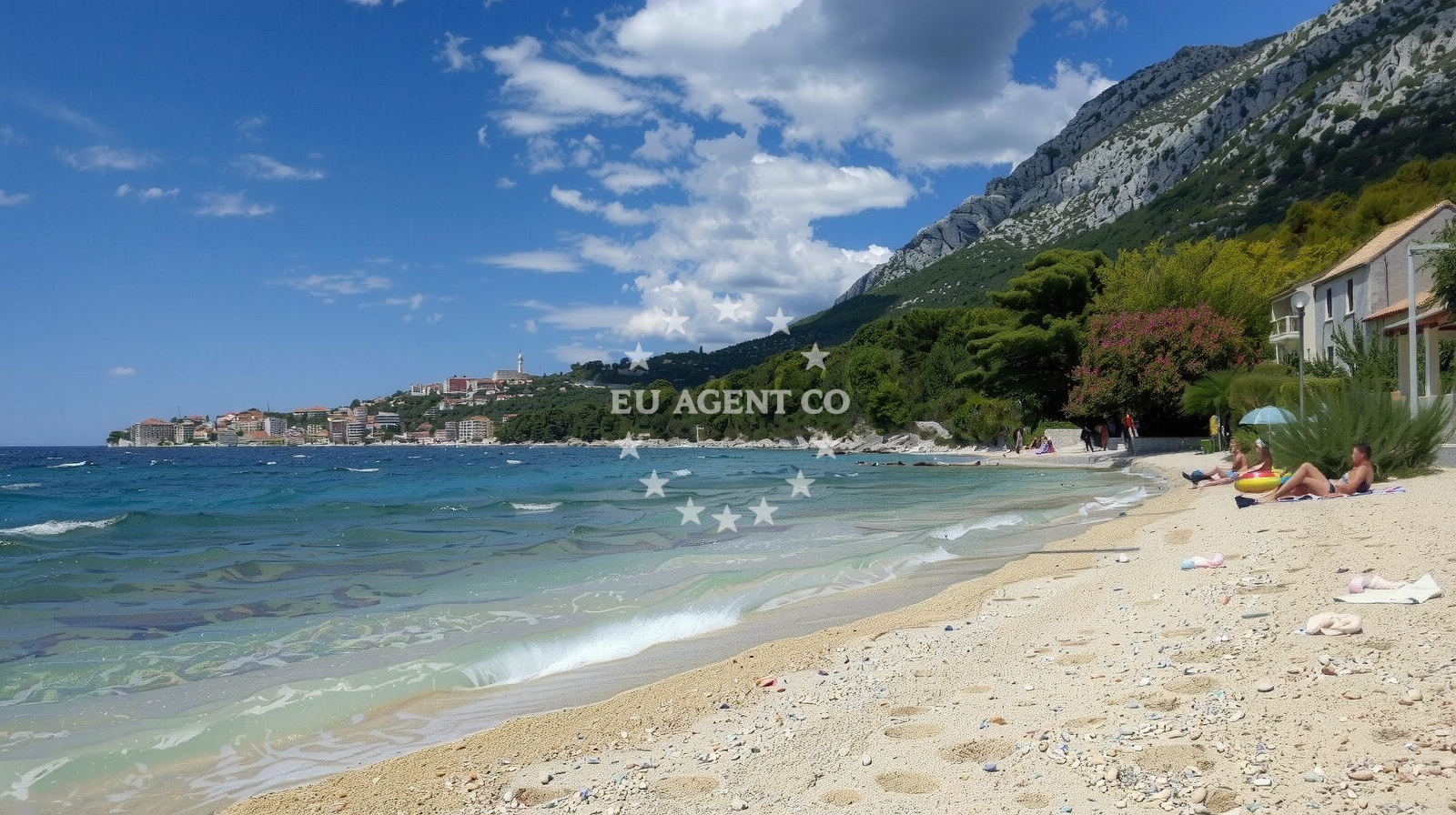 Additional view of Porat beach in Porat 116, Živogošće