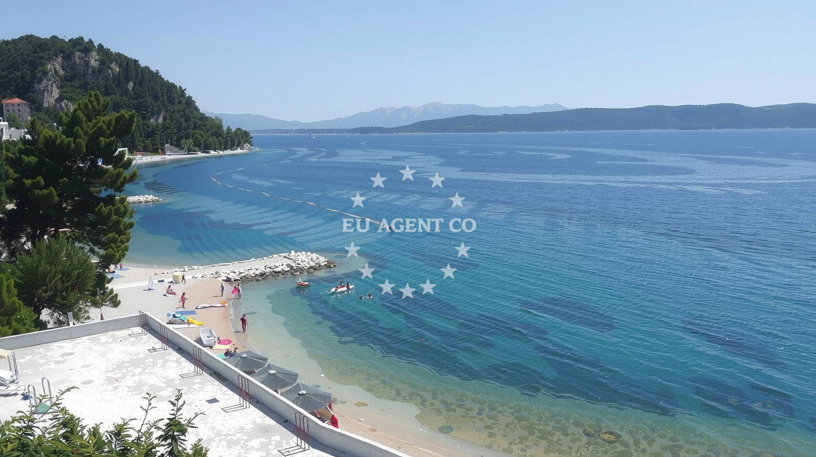 Additional view of Porat beach in Porat 116, Živogošće