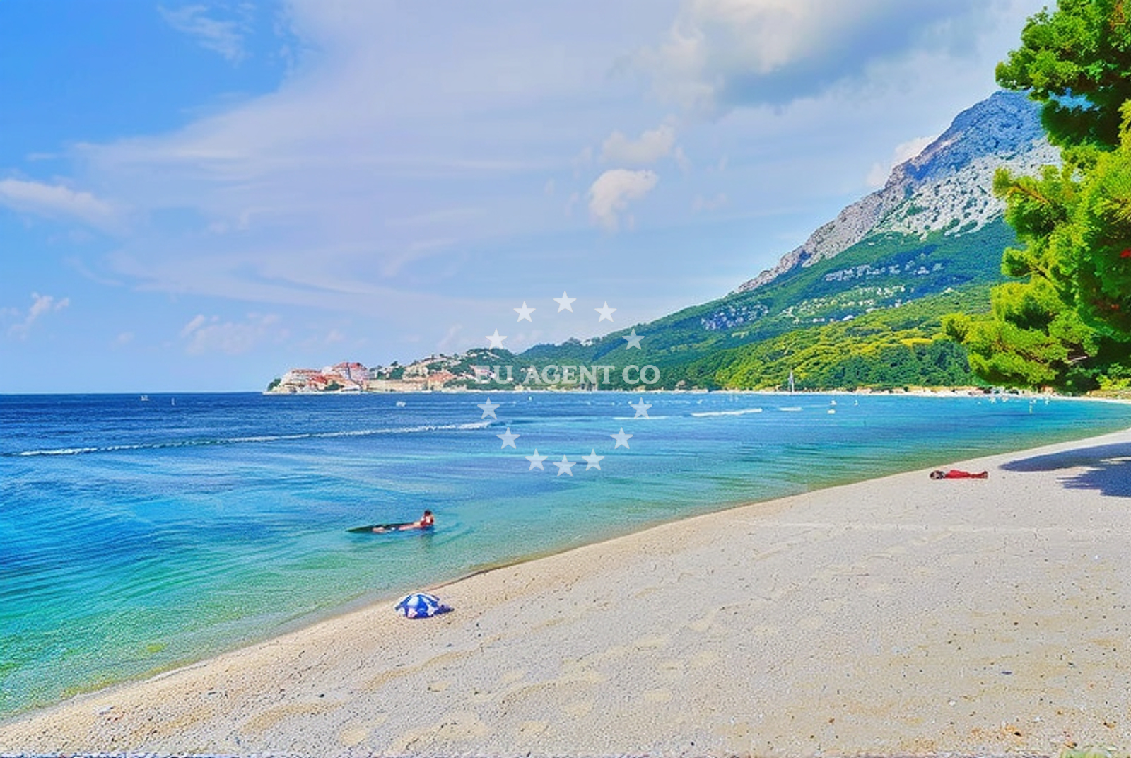 Additional view of Porat beach in Porat 116, Živogošće