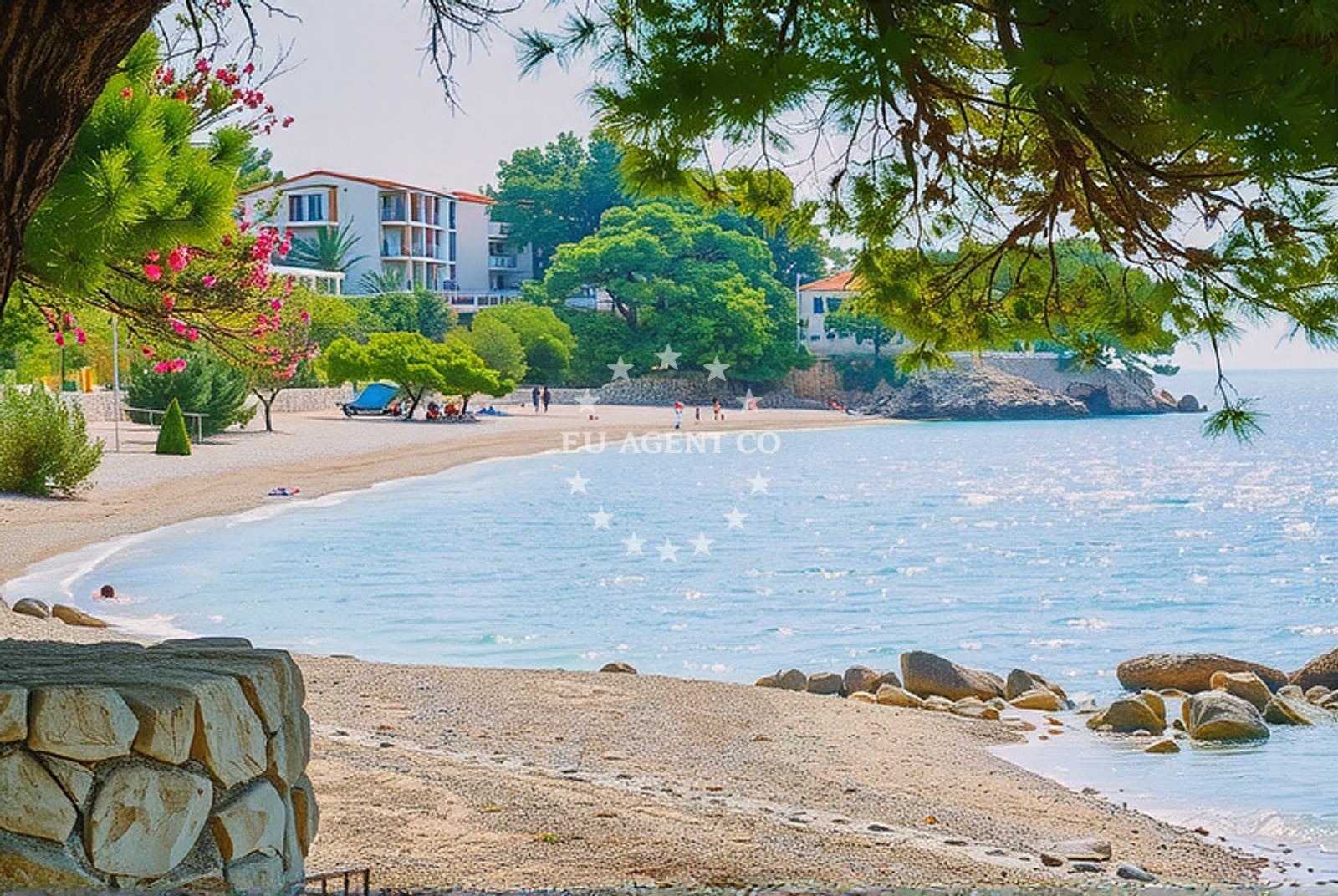Additional view of Porat beach in Porat 116, Živogošće