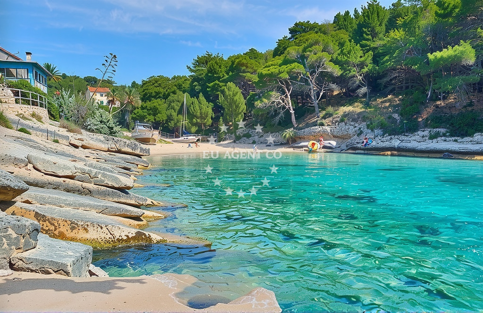 Additional view of Porat beach in 21 Obala Pape Aleksandra III., Komiža