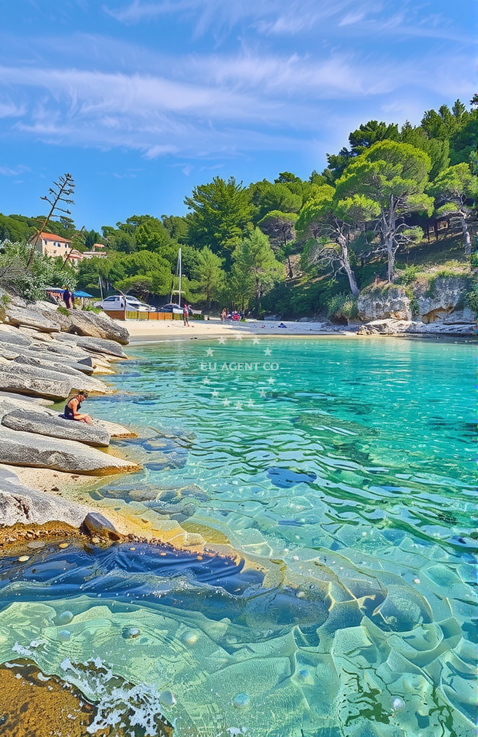 Additional view of Porat beach in 21 Obala Pape Aleksandra III., Komiža