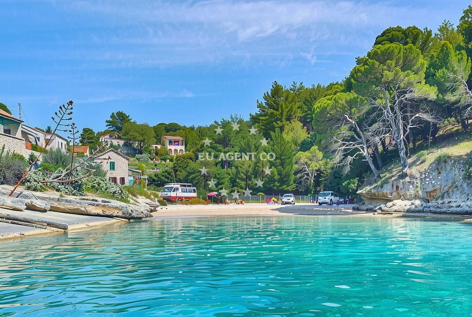 Additional view of Porat beach in 21 Obala Pape Aleksandra III., Komiža