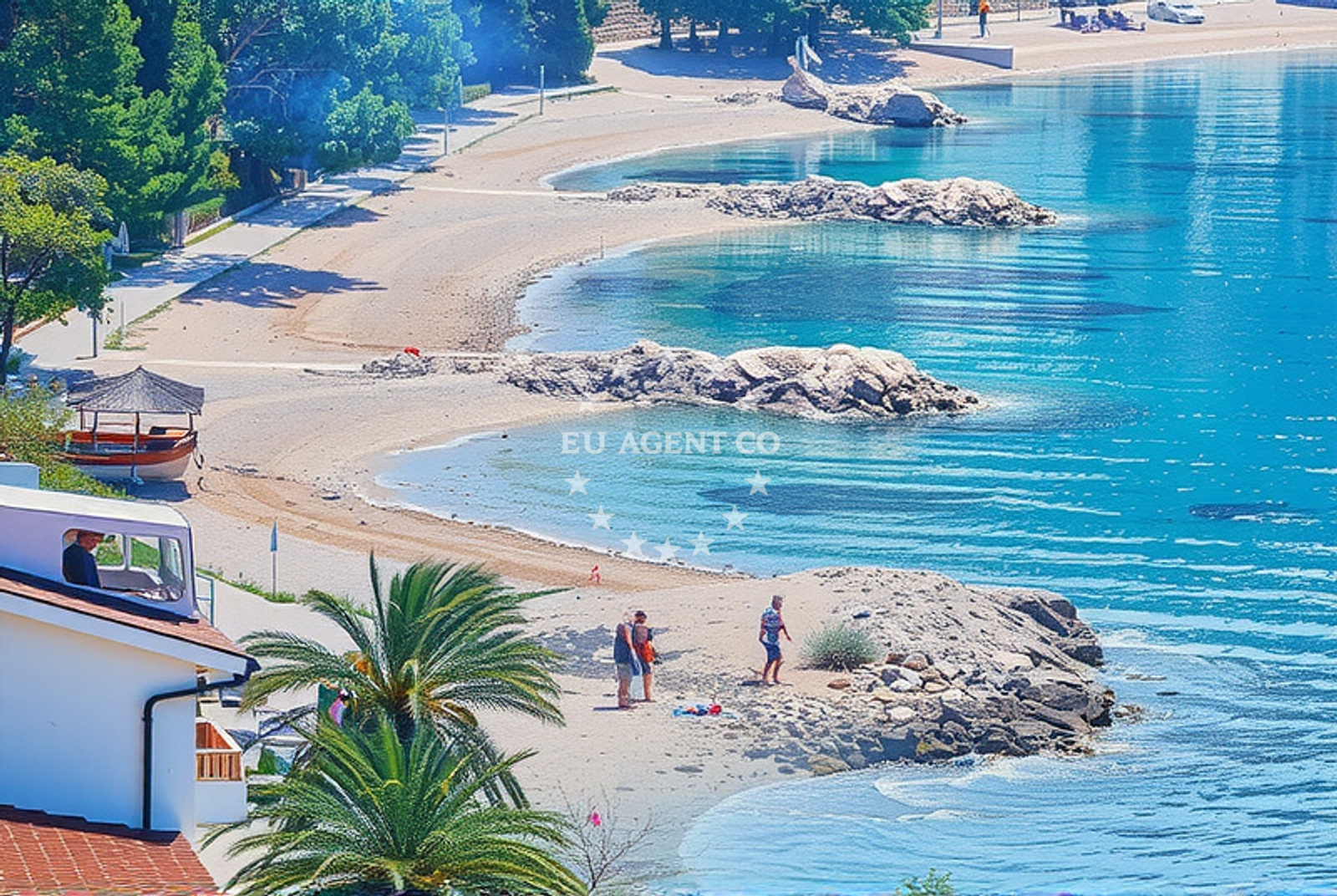 Additional view of Porat beach II in Porat 121, Živogošće