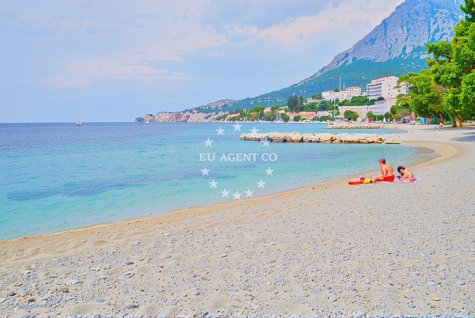 Additional view of Porat beach II in Porat 121, Živogošće