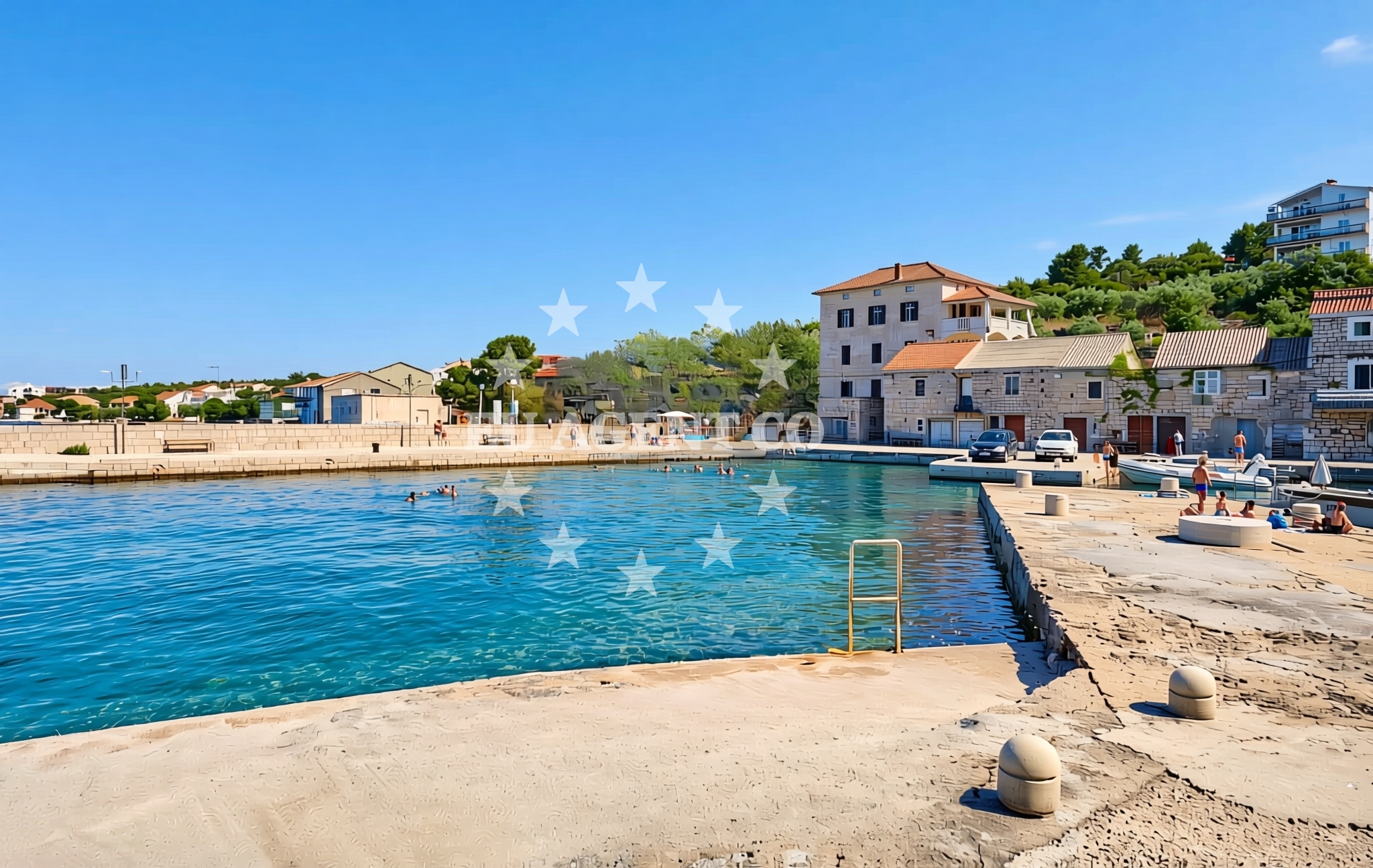 Additional view of Porat Komoševa, Mali Iž (Iž) Beach in Porat Komoševa