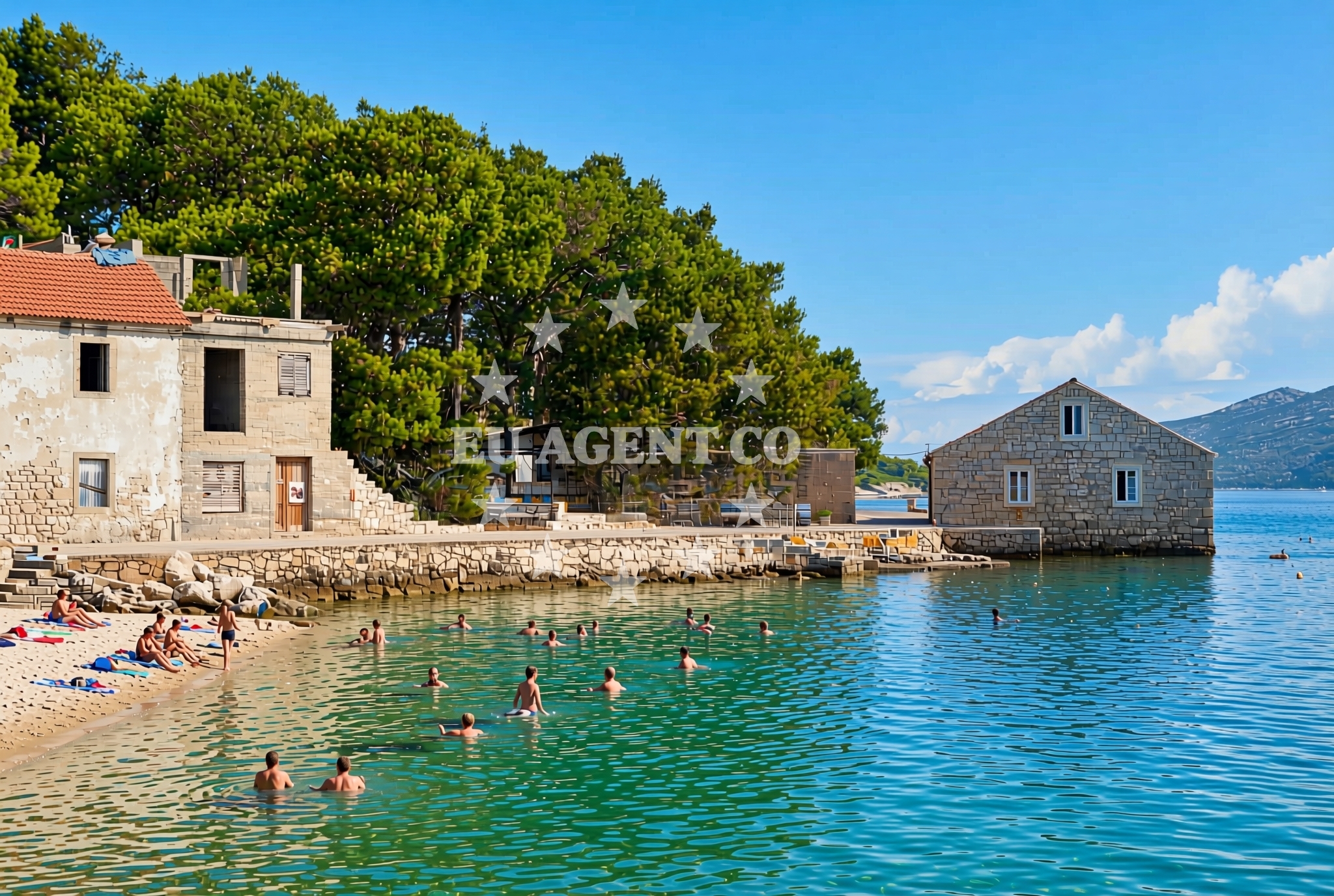 Additional view of Porat Komoševa, Mali Iž (Iž) Beach in Porat Komoševa