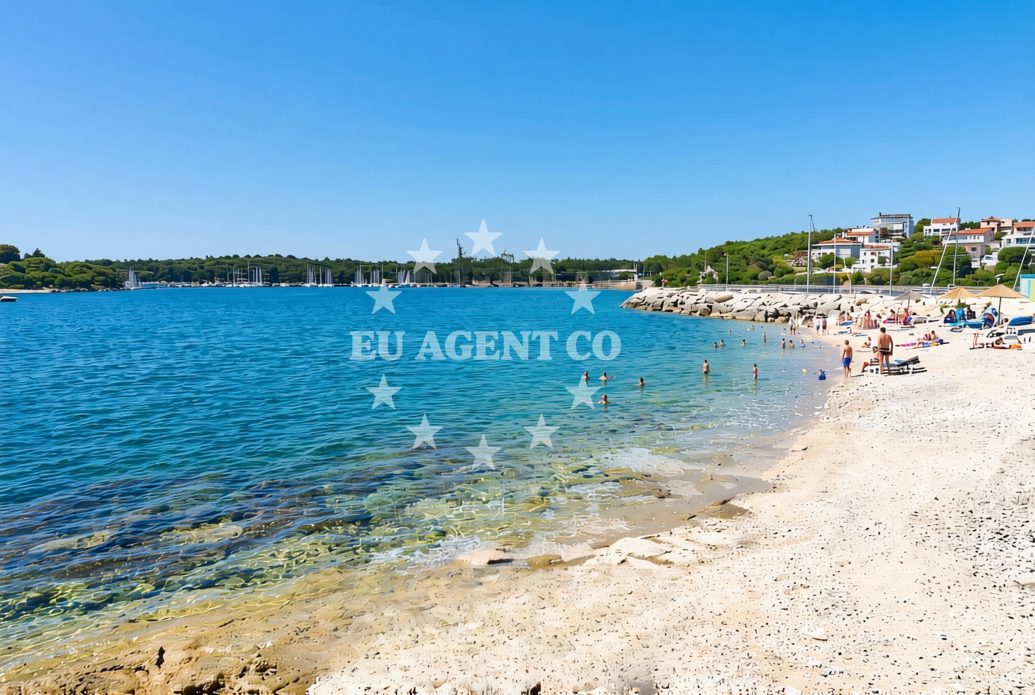 Additional view of Porat, Pješčana Uvala Beach in Porat